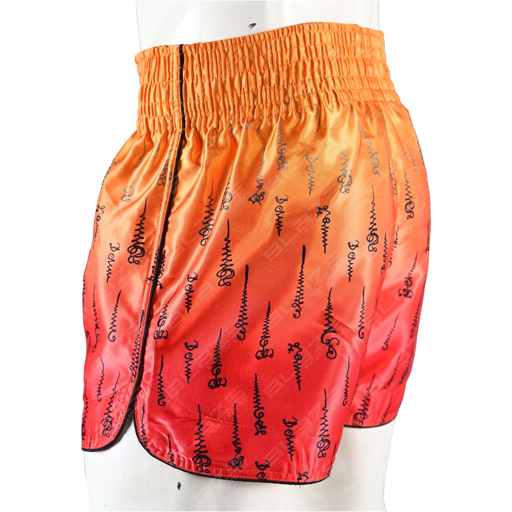 OEM Custom Muay Thai short Kick Boxing MMAshort Sparring Fight and Grappling short Fitness Training  - view 8