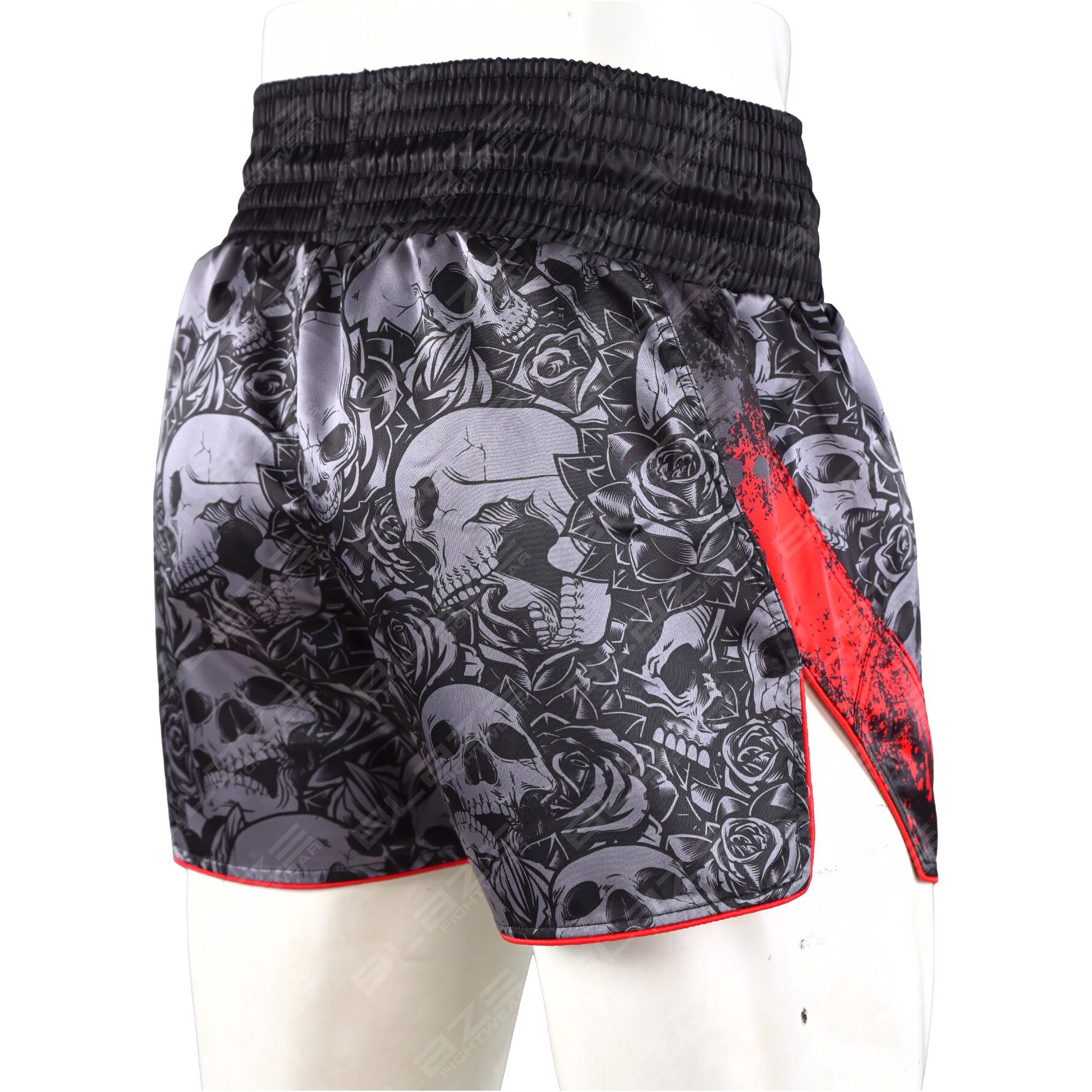 Premium OEM Custom Muay Thai short Kick Boxing MMA short Sparring Fight and Grappling short Fitness  - view 3