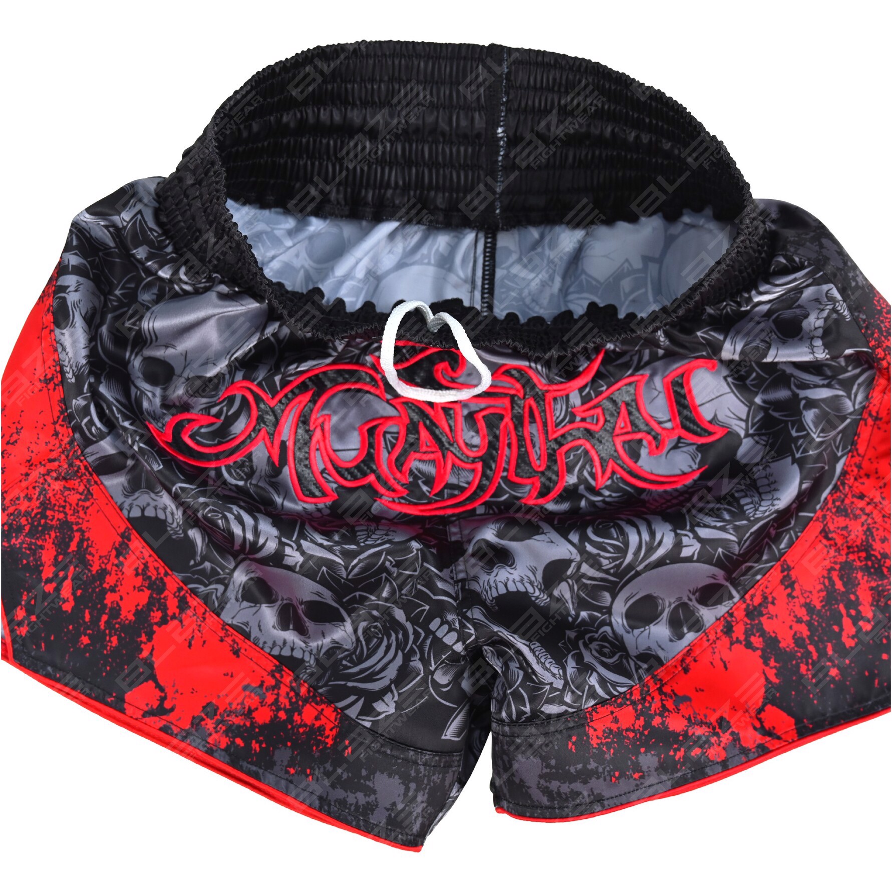 Premium OEM Custom Muay Thai short Kick Boxing MMA short Sparring Fight and Grappling short Fitness  - view 4