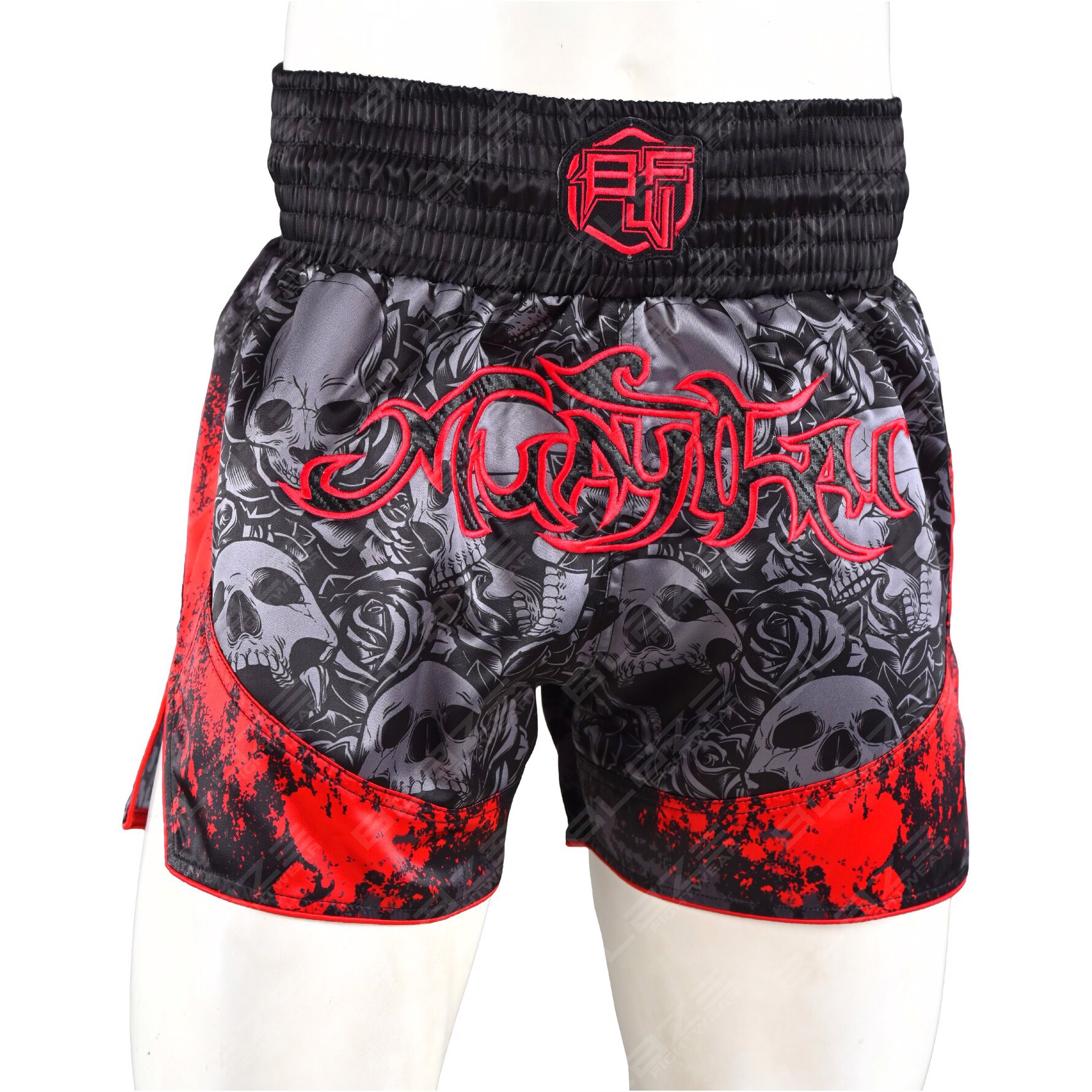 Premium OEM Custom Muay Thai short Kick Boxing MMA short Sparring Fight and Grappling short Fitness  - view 5