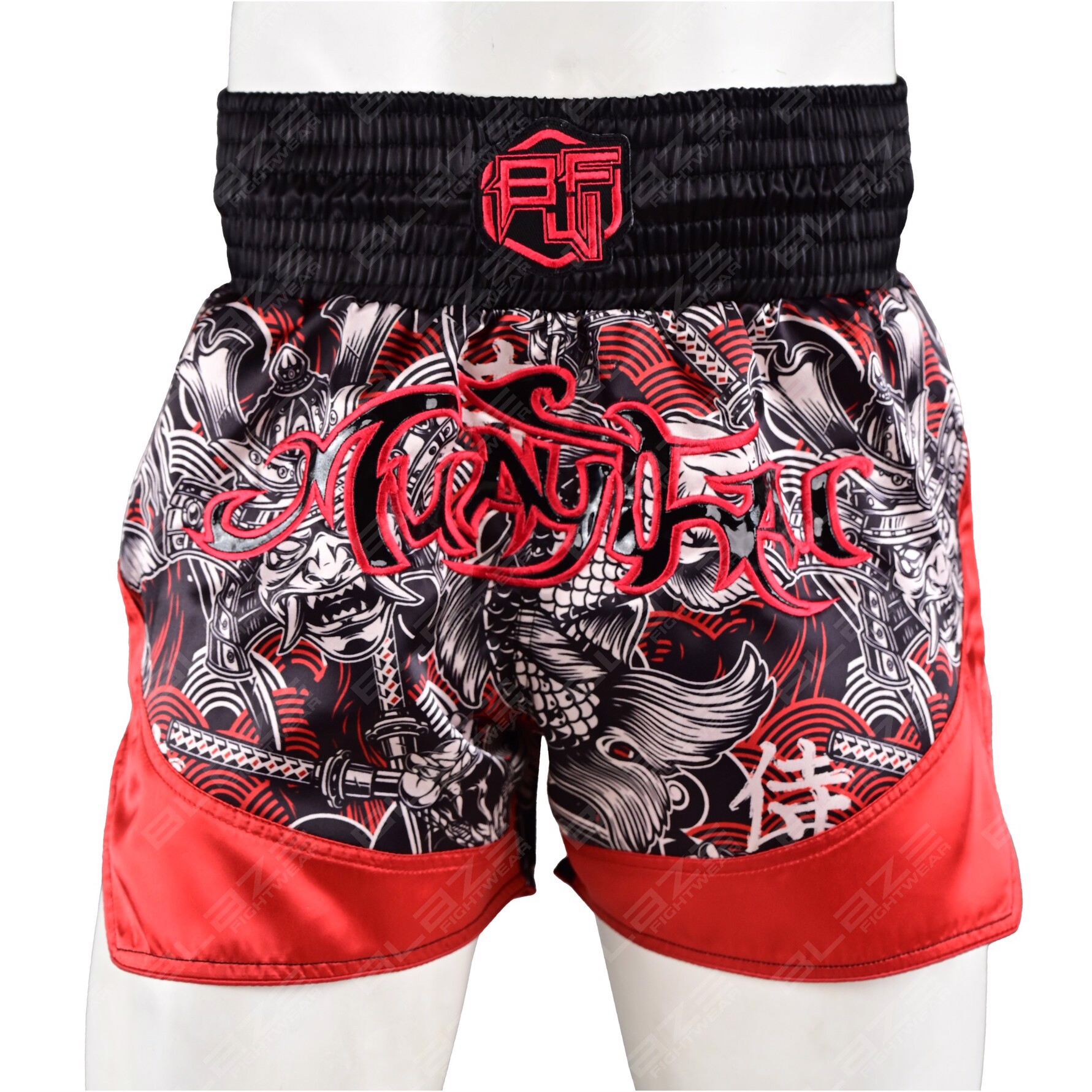 High-Performance OEM Muay Thai Shorts Custom  printed  moo shiny breathable medium men embroidery