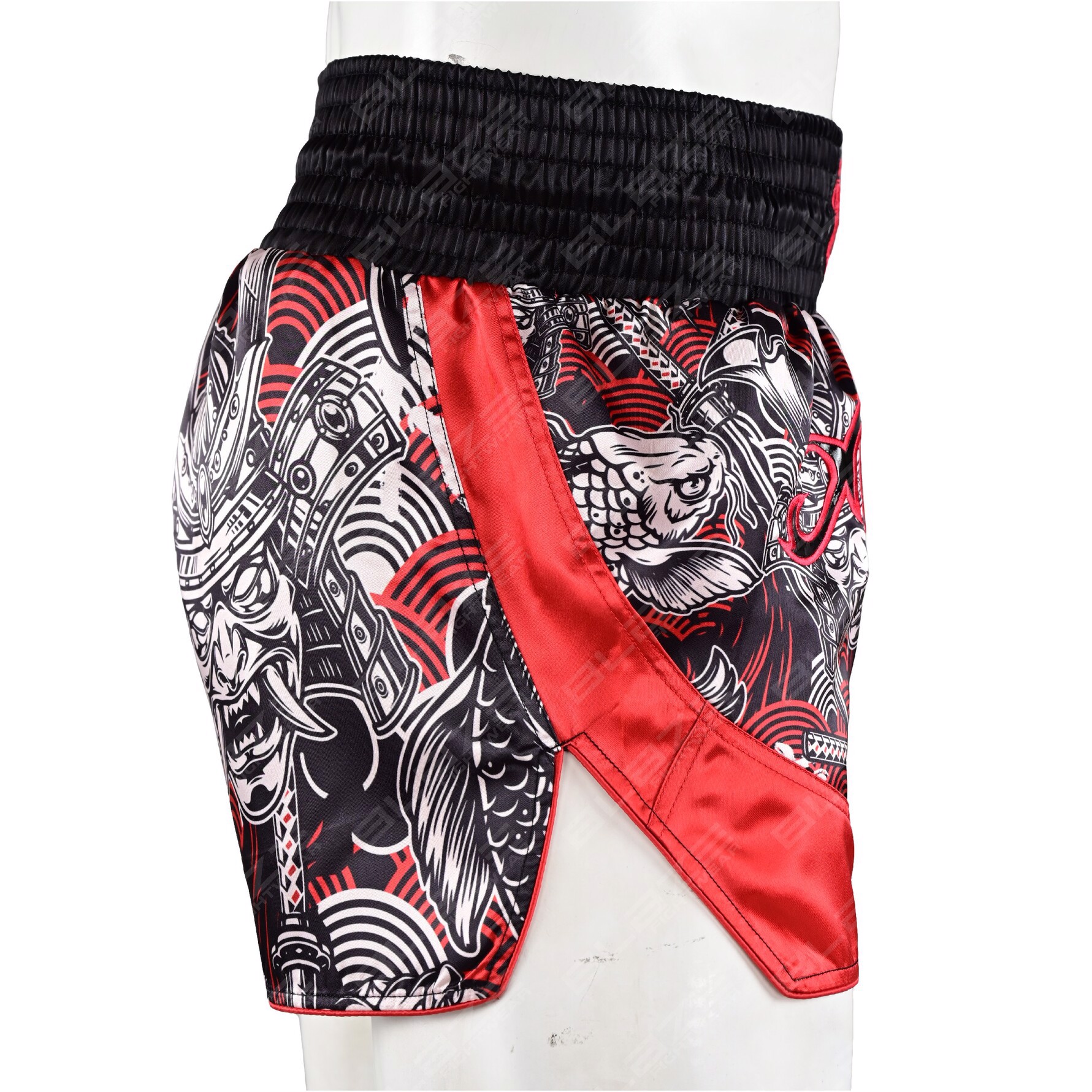 High-Performance OEM Muay Thai Shorts Custom  printed  moo shiny breathable medium men embroidery - view 4