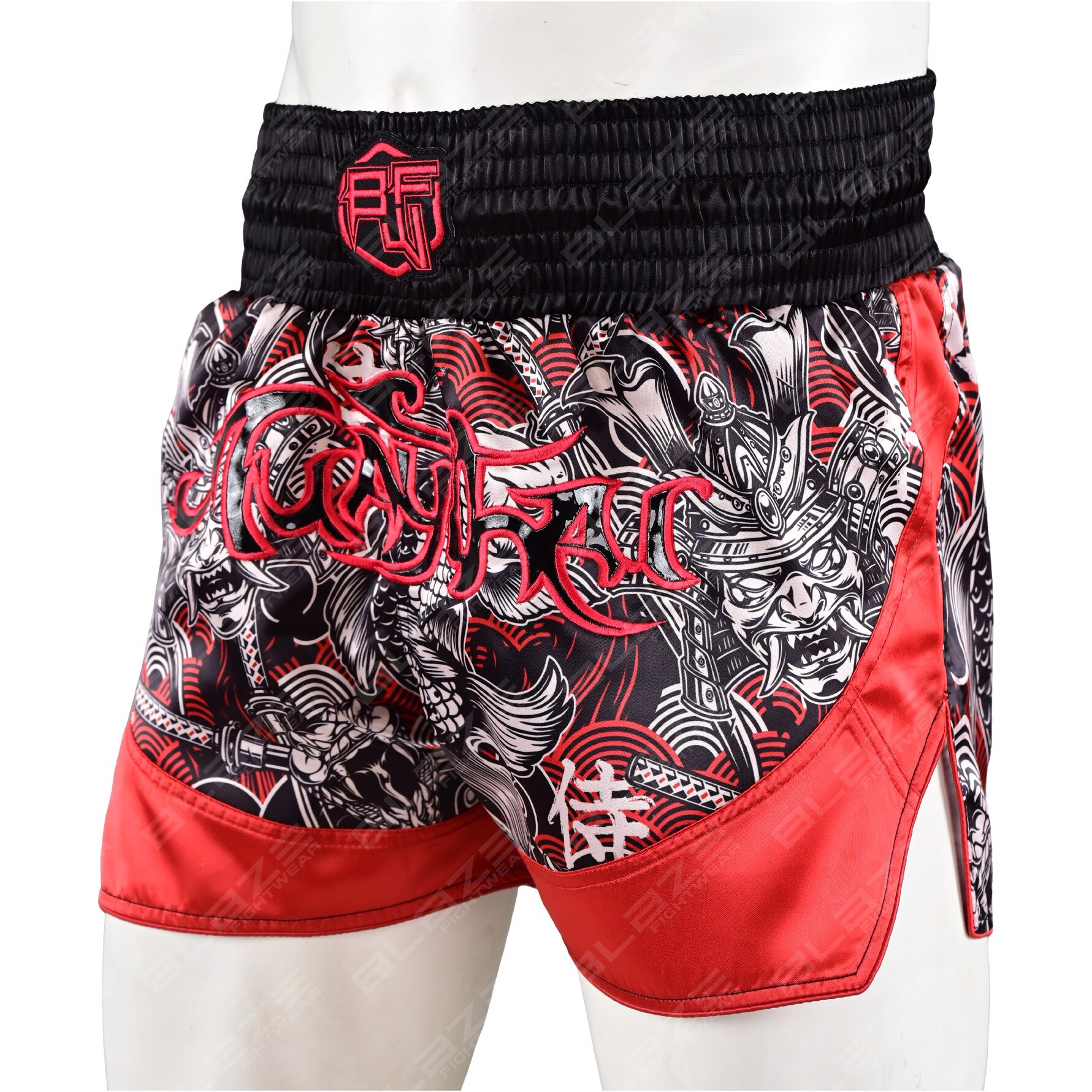 High-Performance OEM Muay Thai Shorts Custom  printed  moo shiny breathable medium men embroidery - view 5