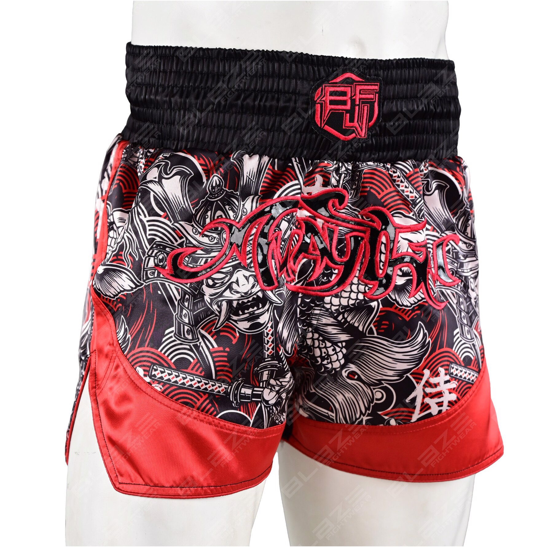 High-Performance OEM Muay Thai Shorts Custom  printed  moo shiny breathable medium men embroidery - view 6