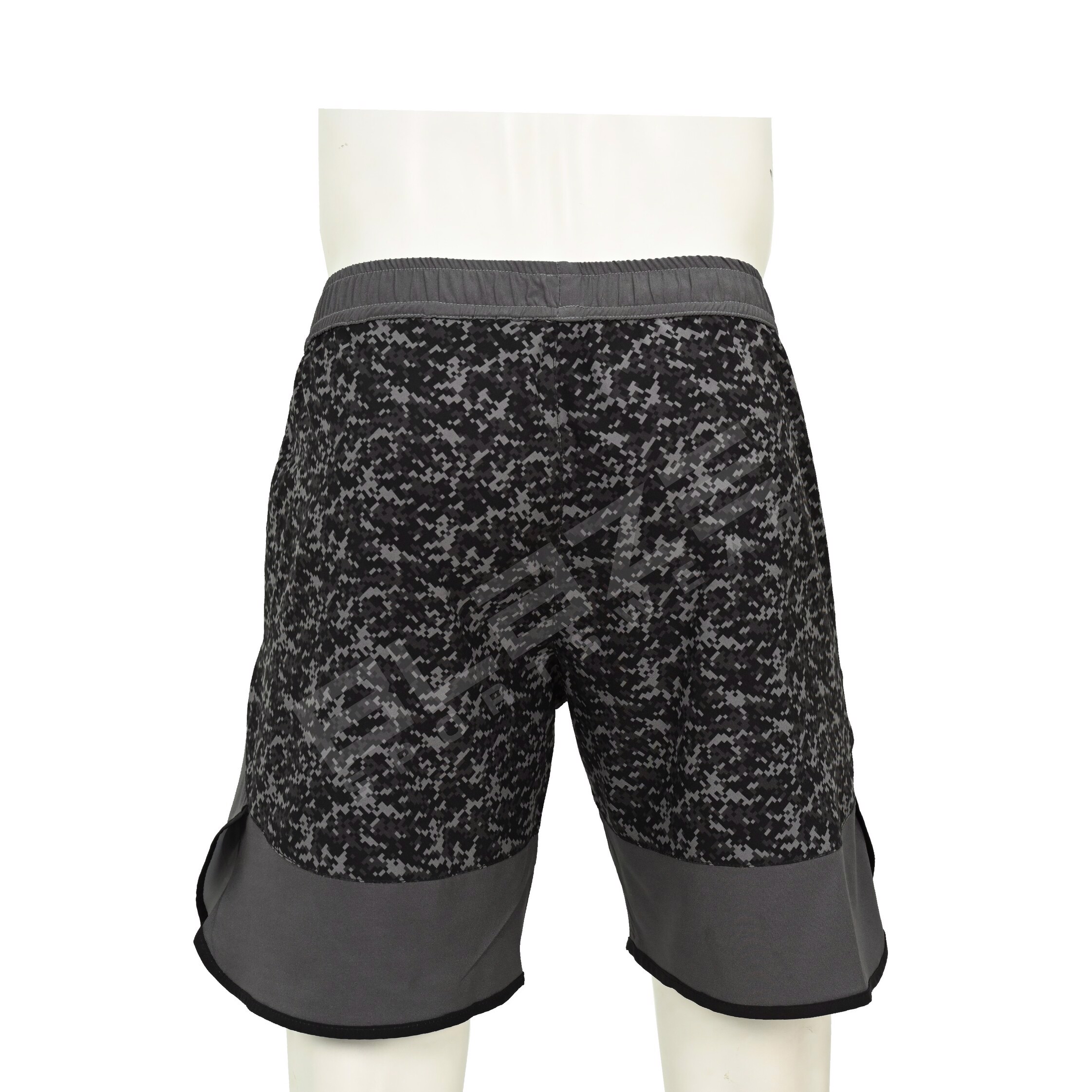 Custom Men's Gym Shorts New Compression Sportswear for Running Fitness Workout Polyester Spandex  - view 4