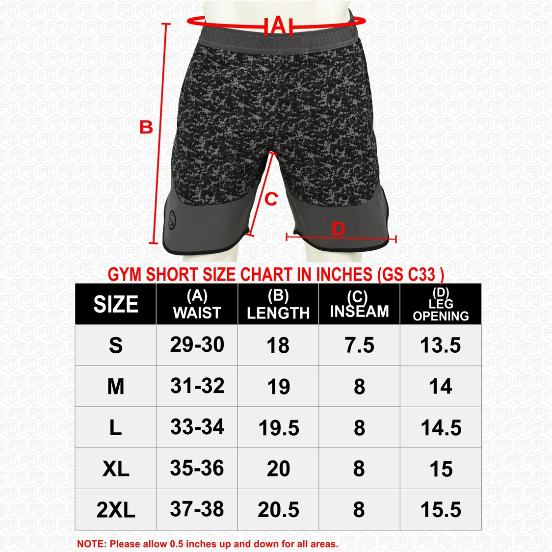 Custom Men's Gym Shorts New Compression Sportswear for Running Fitness Workout Polyester Spandex  - view 5