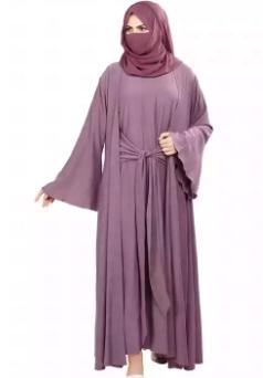 Wide Islamic Abaya Jilbab Overhead Newest Design in Different Colors Available - view 3