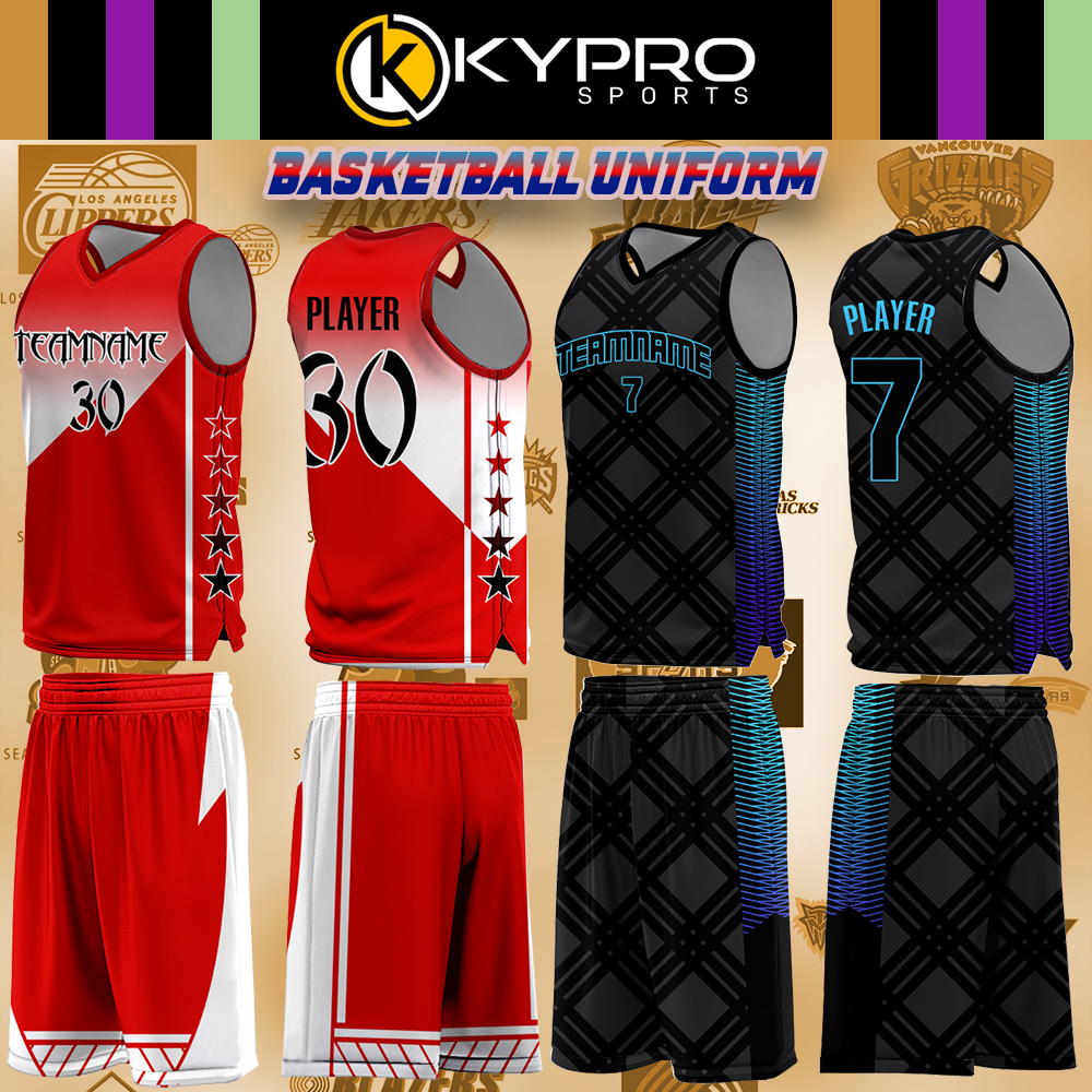 Fully Customised Sublimated Basketball Uniform Set  - view 2