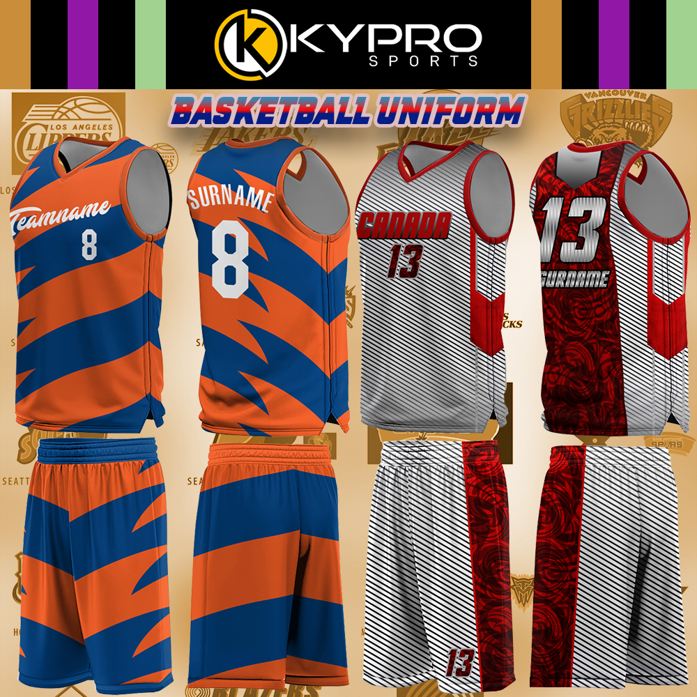 Fully Customised Sublimated Basketball Uniform Set  - view 3