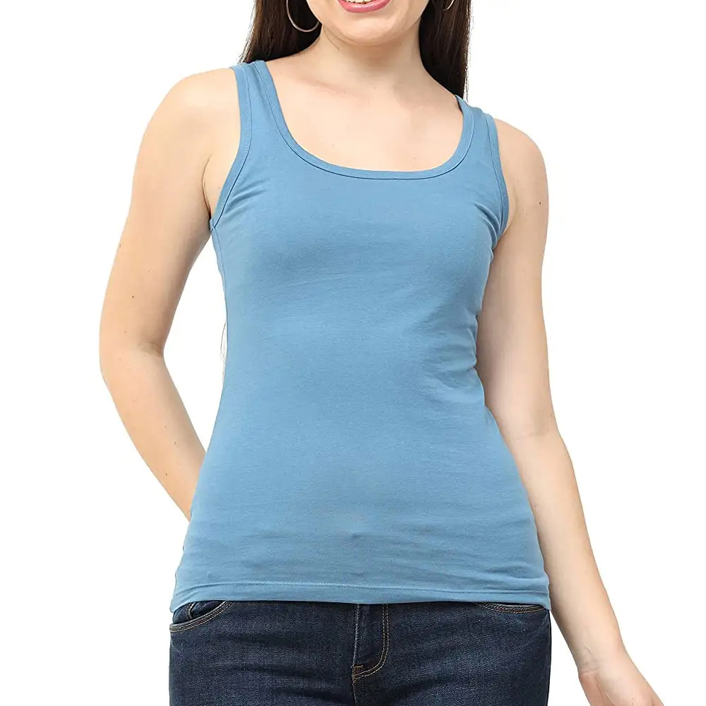 Cheap rate Women Tank Top Customized Sizes Sleeveless - view 3