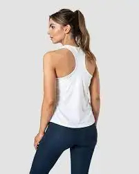 100% Cotton Women Tank Tops Quick Dry OEM Logo Tank Top