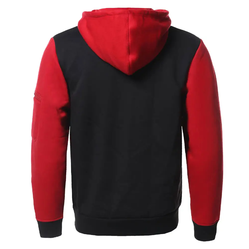   Men's Varsity Baseball Jacket Cotton Blend Letterman Jacket - view 3
