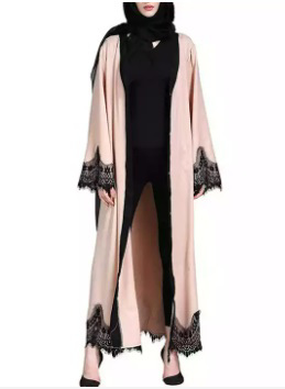 New long Islamic Kimono Abaya Newest Design in Many Colors - view 2