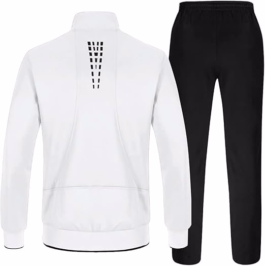 Men's Tracksuits Sweatsuits  2 Piece Casual Athletic Jogging Warm Up Full Zip Sets - view 6