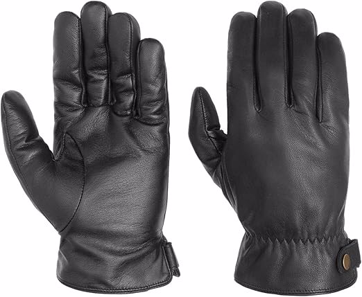Fashion Leather Glove Winter Premium Sheep Leather - view 2