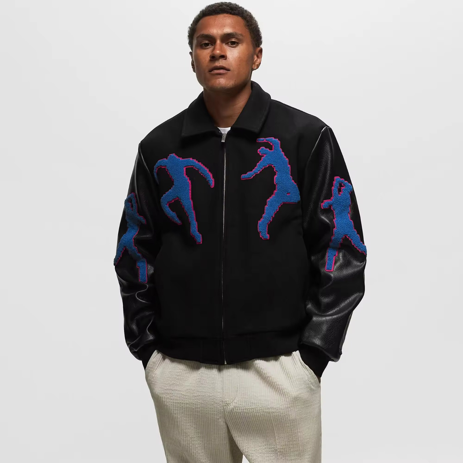 Varsity Jackets Men Fashion Wear College Letterman Varsity Jackets With Custom Design Men - view 2