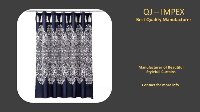 Hiqh Quality Colorful Stylish Embroidery Curtains - view 5
