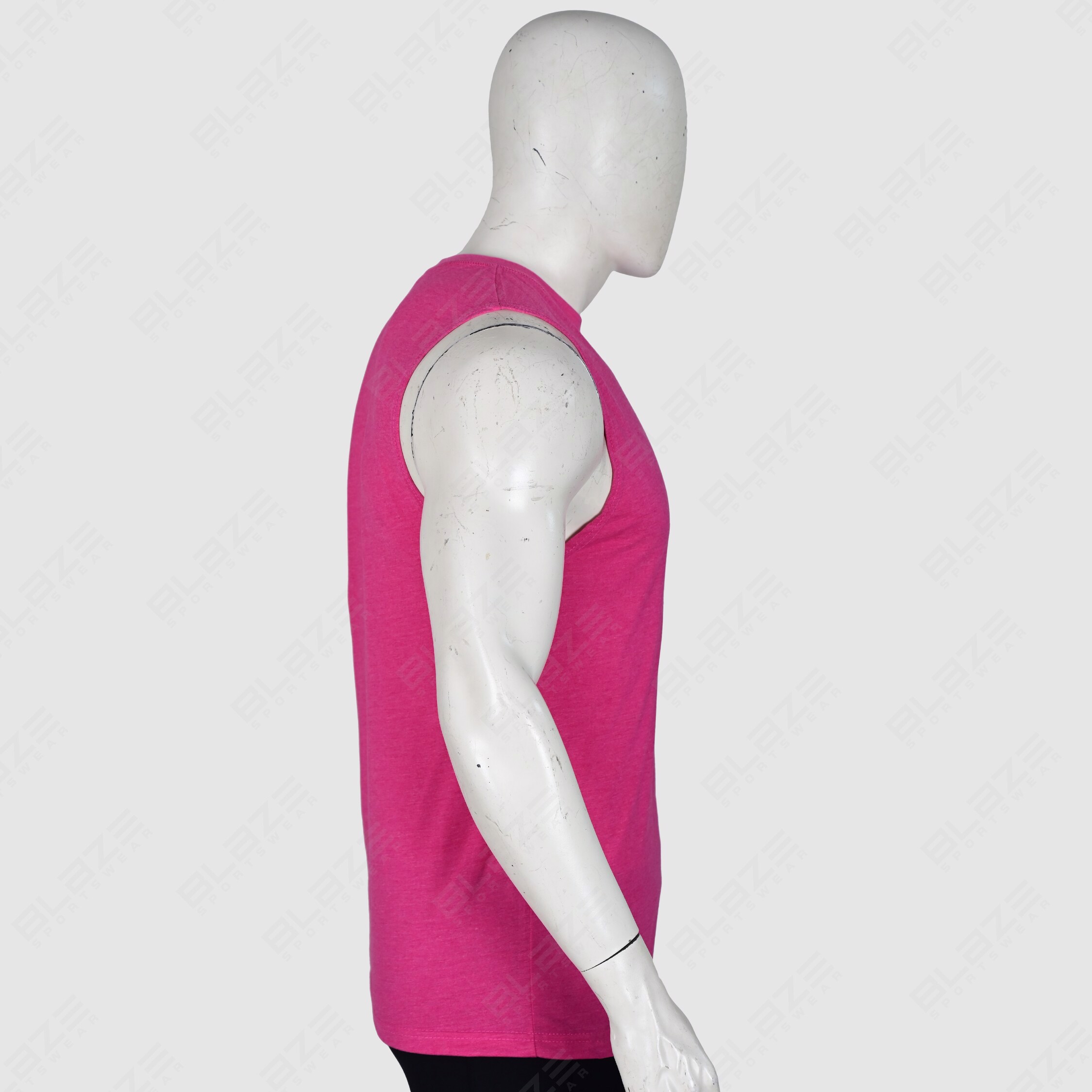 Craft your own tank top: soft, breathable fabric, customizable design for ultimate comfort. - view 2