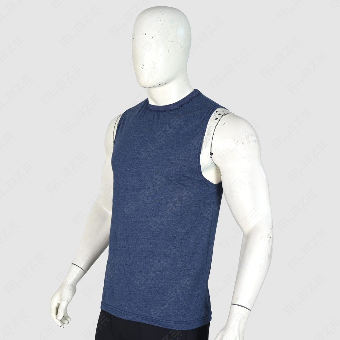 customized sleeveless t-shirt tank top soft, breathable fabric  design for ultimate comfort. - view 4