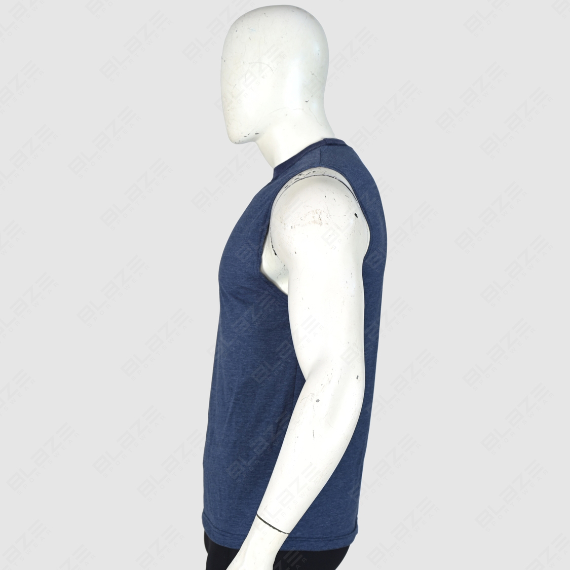 customized sleeveless t-shirt tank top soft, breathable fabric  design for ultimate comfort. - view 5