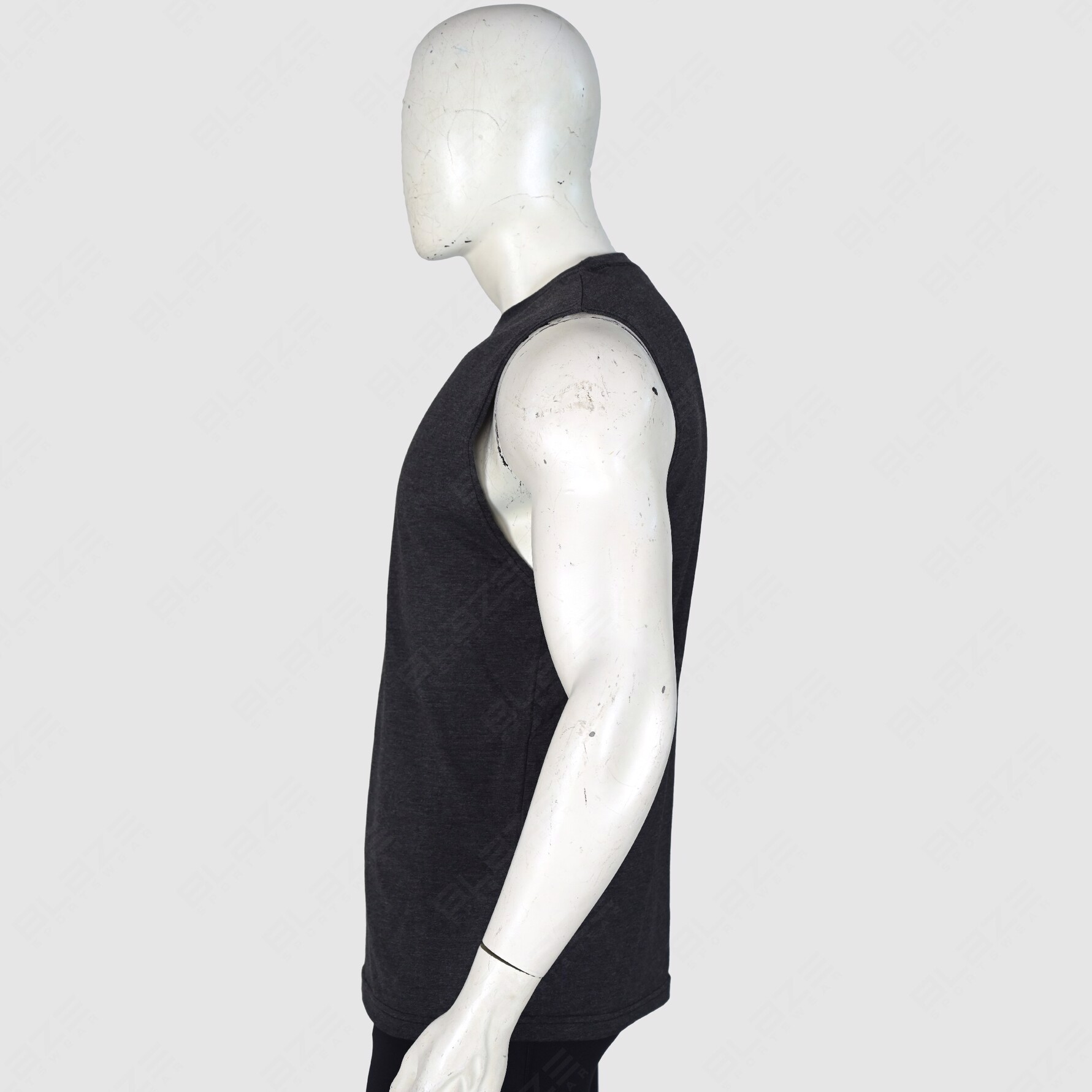 Tailored sleeveless t-shirt tank top: soft, breathable fabric, custom design for ultimate comfort. - view 2