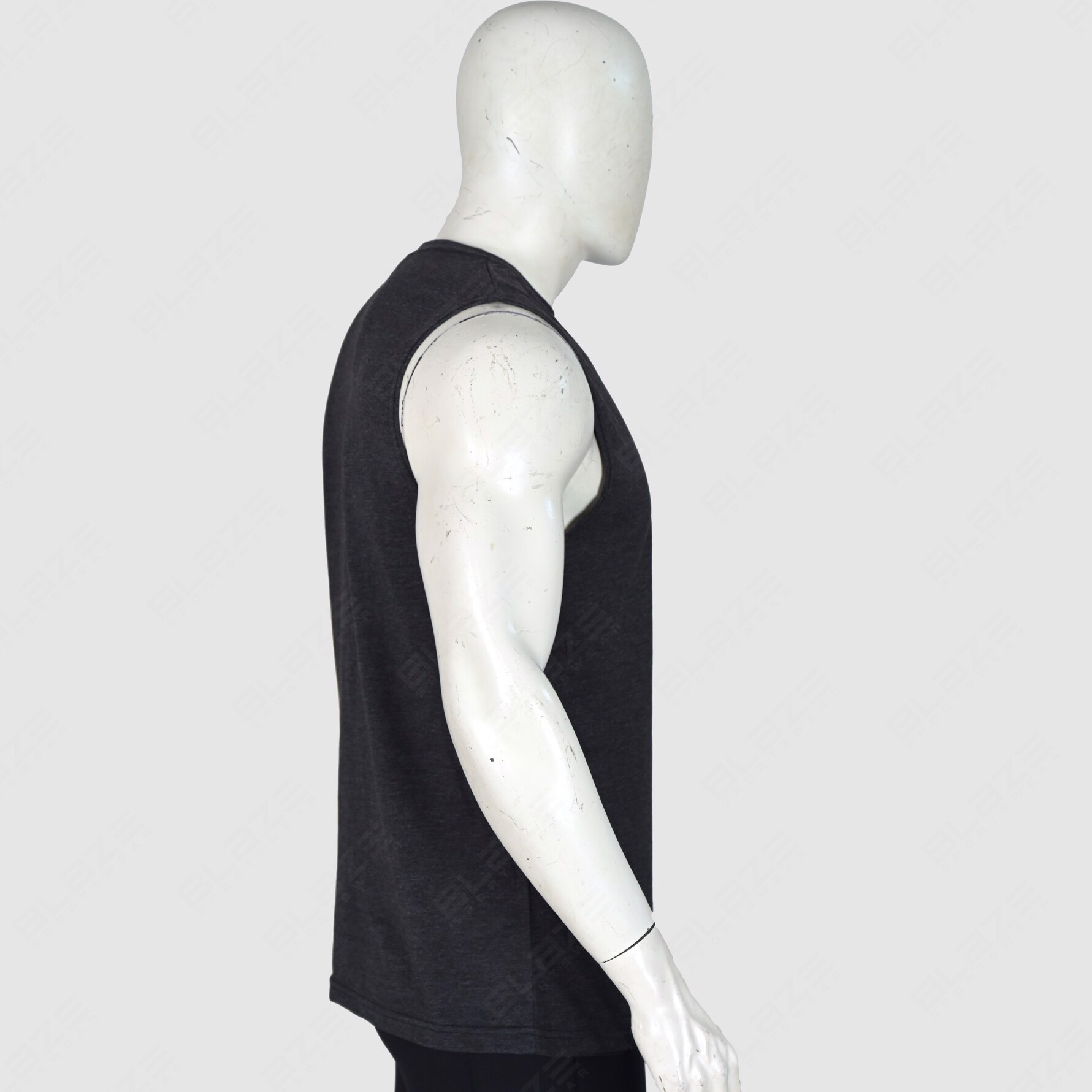 Tailored sleeveless t-shirt tank top: soft, breathable fabric, custom design for ultimate comfort. - view 3
