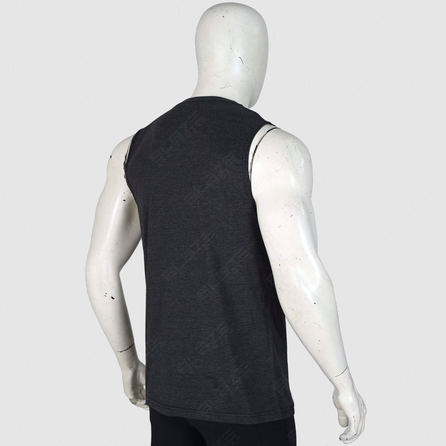 Tailored sleeveless t-shirt tank top: soft, breathable fabric, custom design for ultimate comfort. - view 4