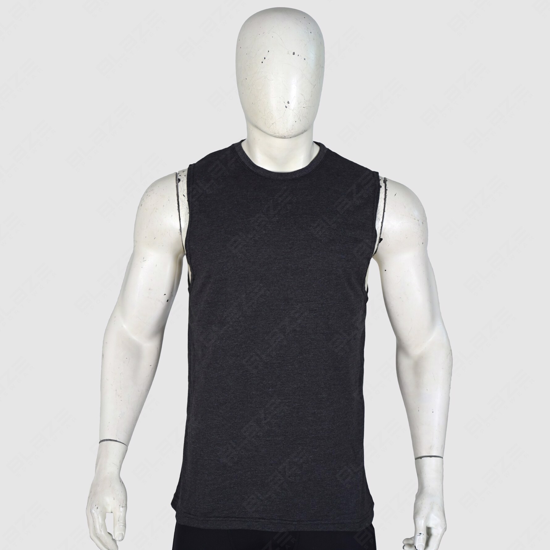 Tailored sleeveless t-shirt tank top: soft, breathable fabric, custom design for ultimate comfort. - view 7