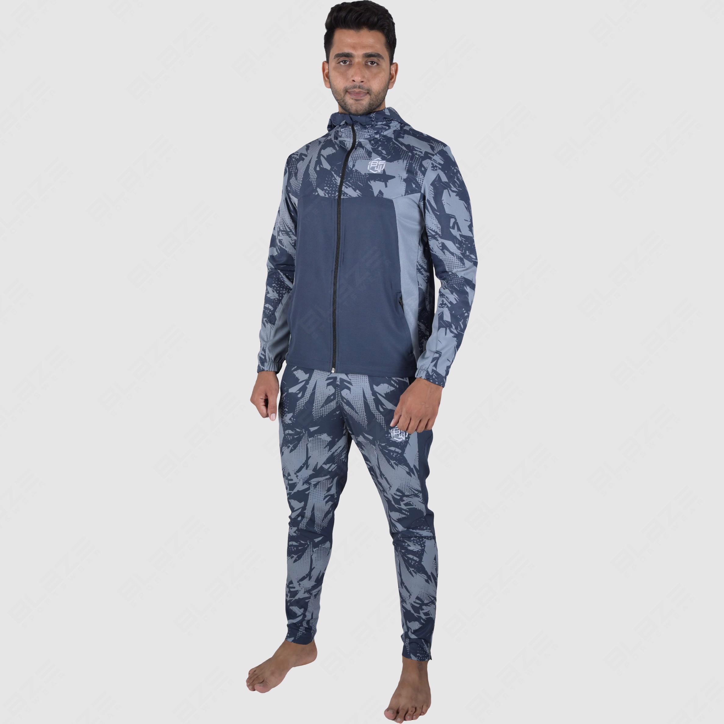 Custom Design Men's Knitted Tracksuit Sublimation Fashion Slim Fit with best for workout Print OEM 