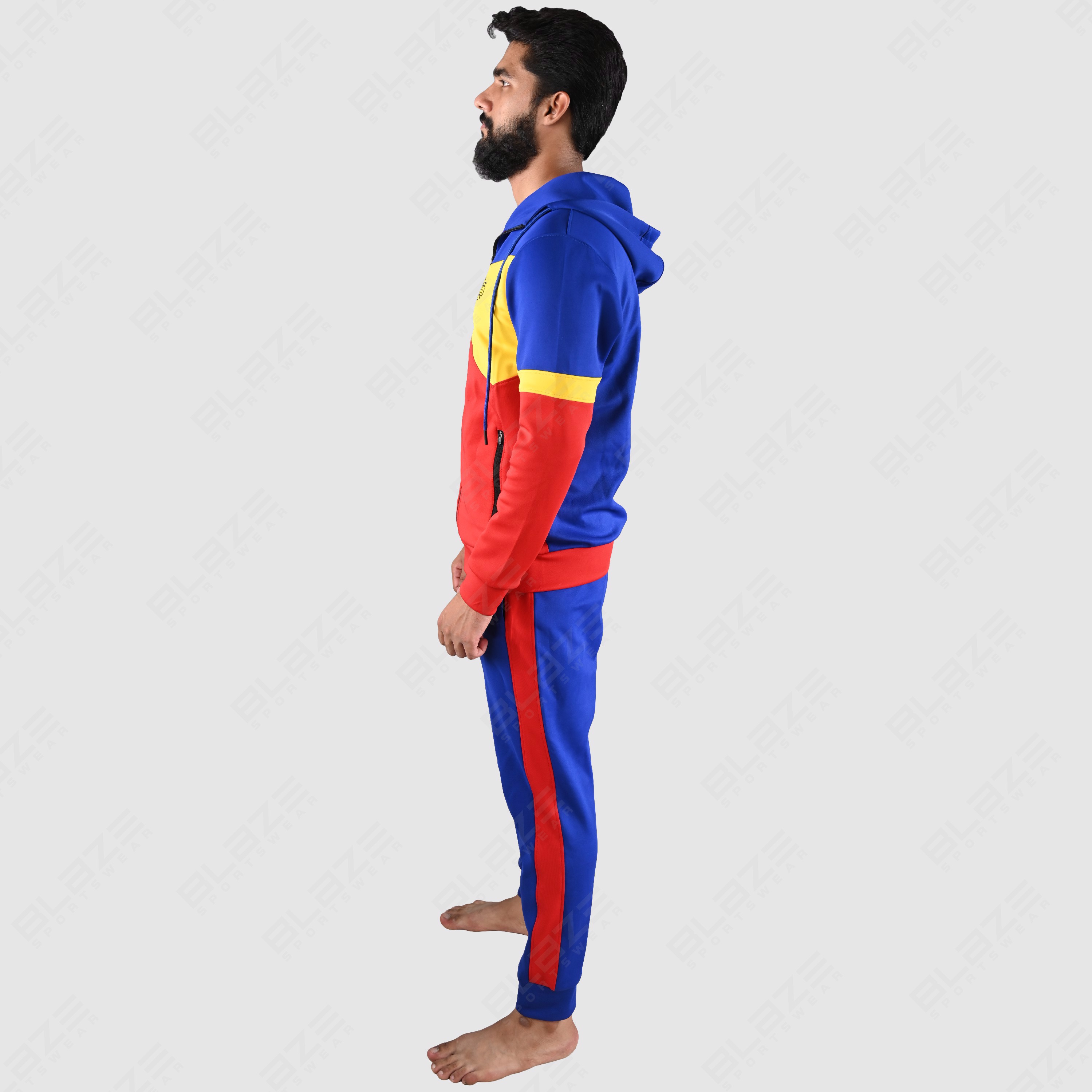 Tailored Design Men's Joggewr Tracksuit Fashion Slim Fit Design with Breathable fabric Print OEM  - view 2