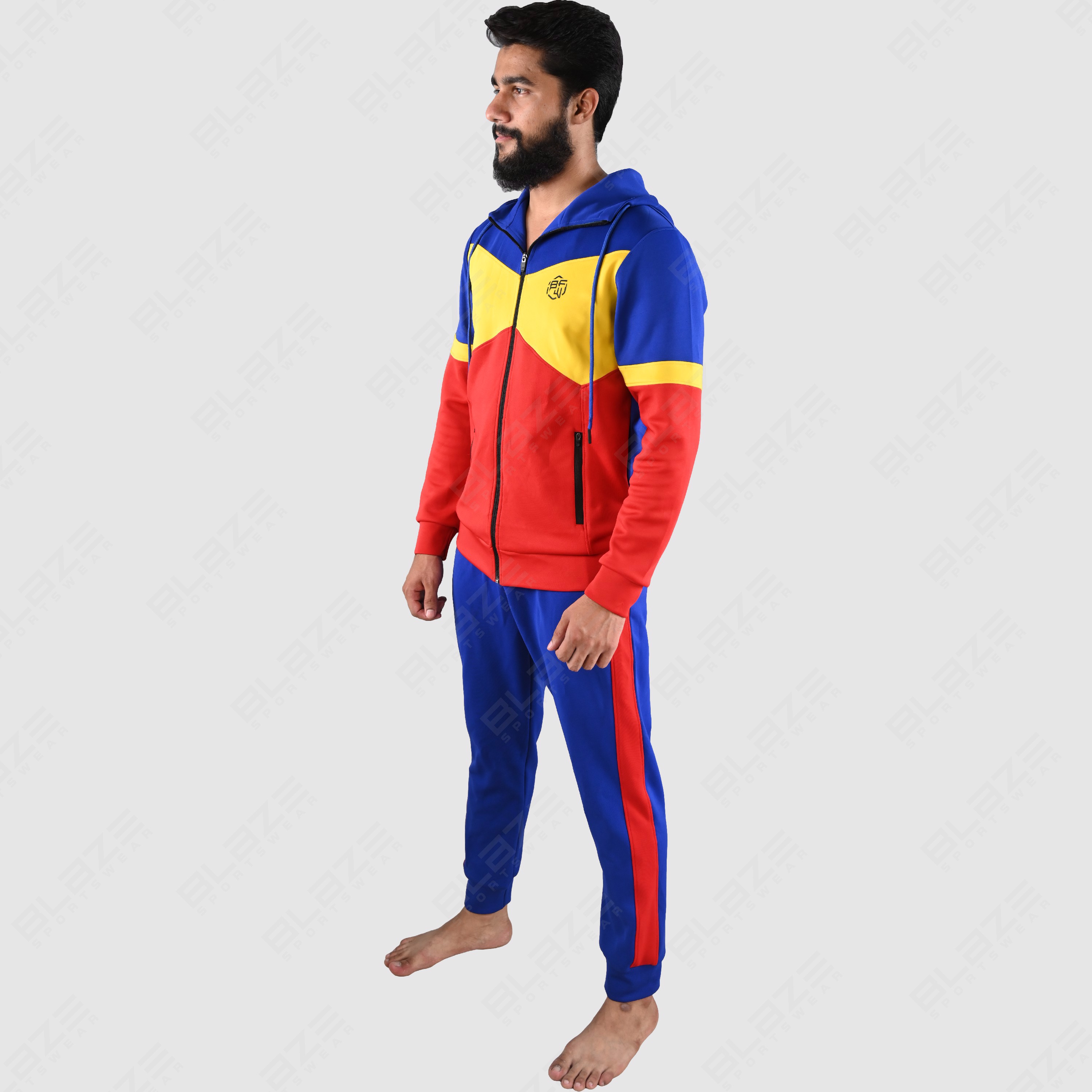 Tailored Design Men's Joggewr Tracksuit Fashion Slim Fit Design with Breathable fabric Print OEM  - view 5