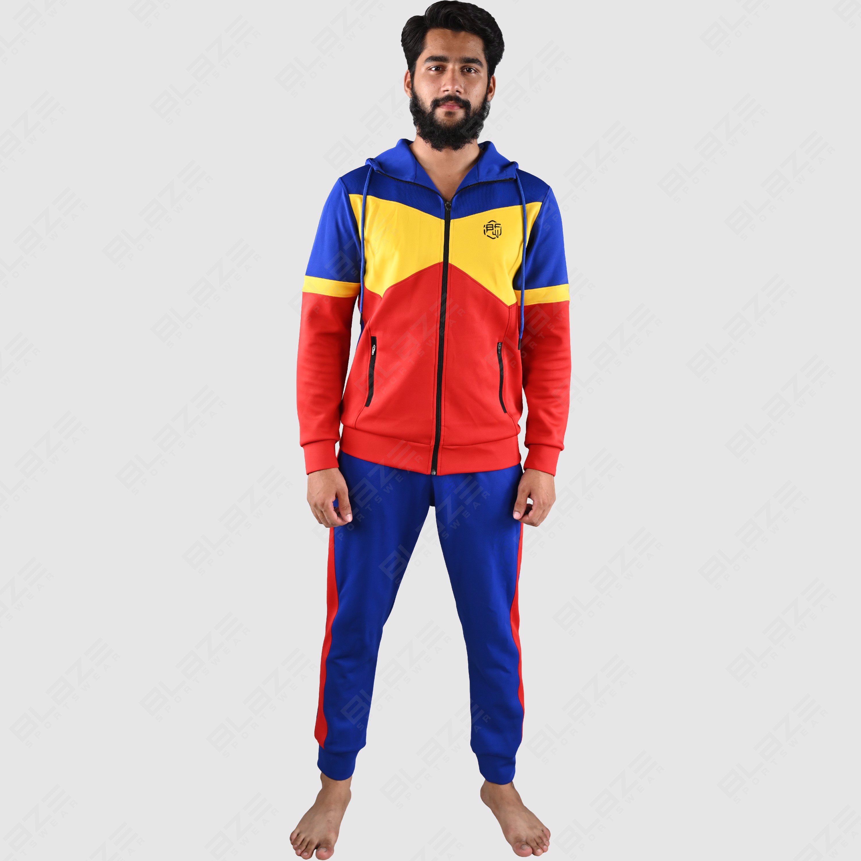 Tailored Design Men's Joggewr Tracksuit Fashion Slim Fit Design with Breathable fabric Print OEM  - view 7