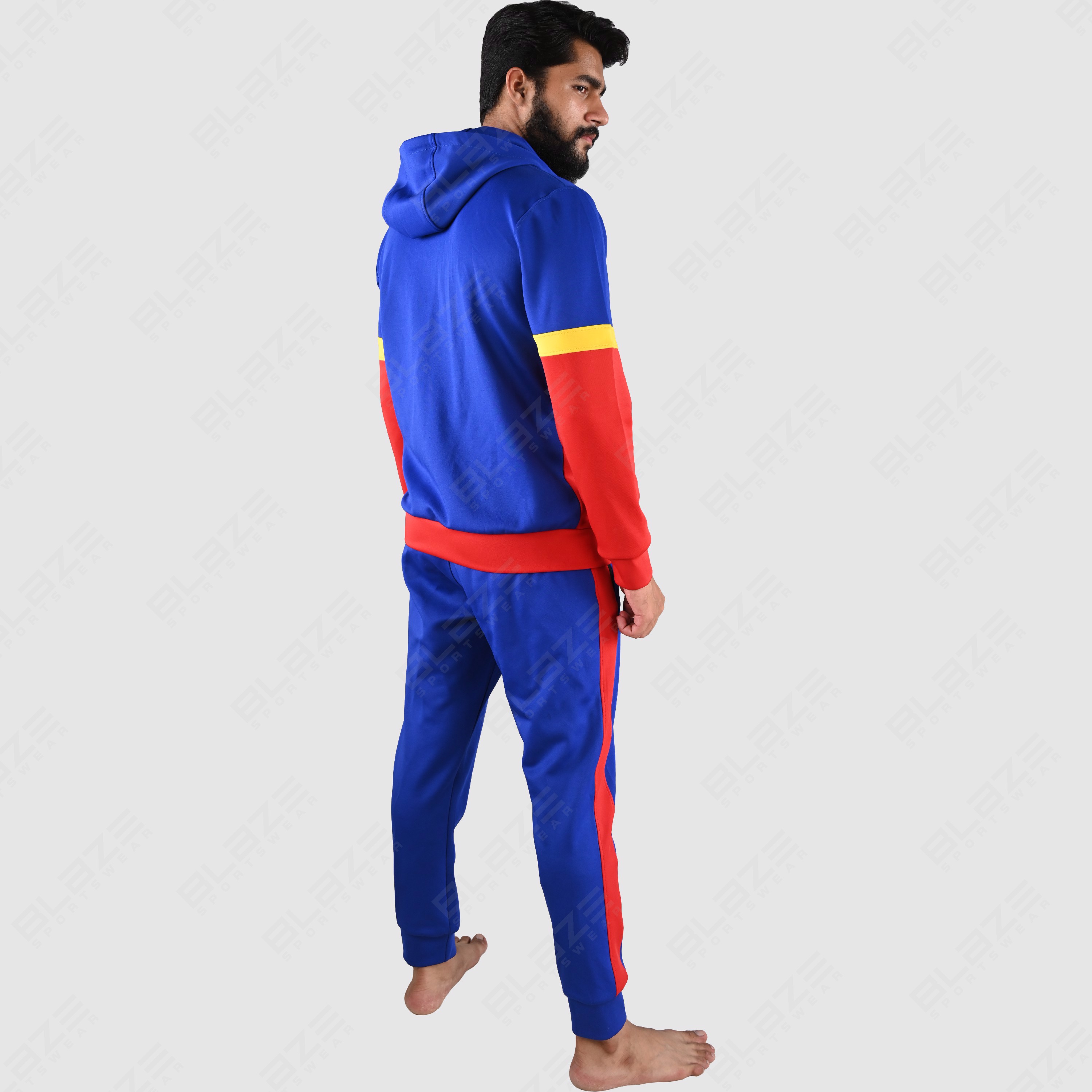 Tailored Design Men's Joggewr Tracksuit Fashion Slim Fit Design with Breathable fabric Print OEM  - view 8