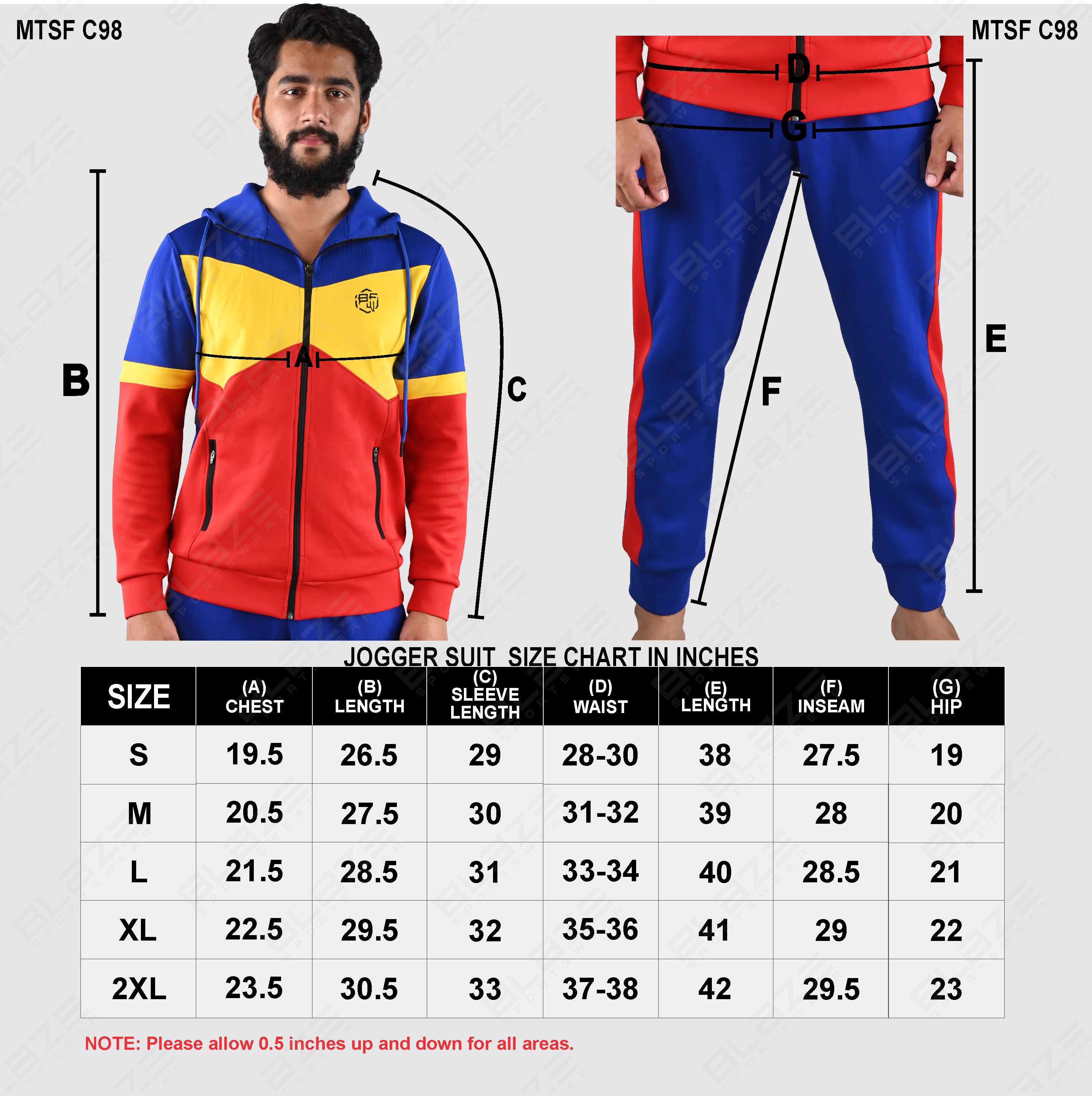 Tailored Design Men's Joggewr Tracksuit Fashion Slim Fit Design with Breathable fabric Print OEM  - view 9