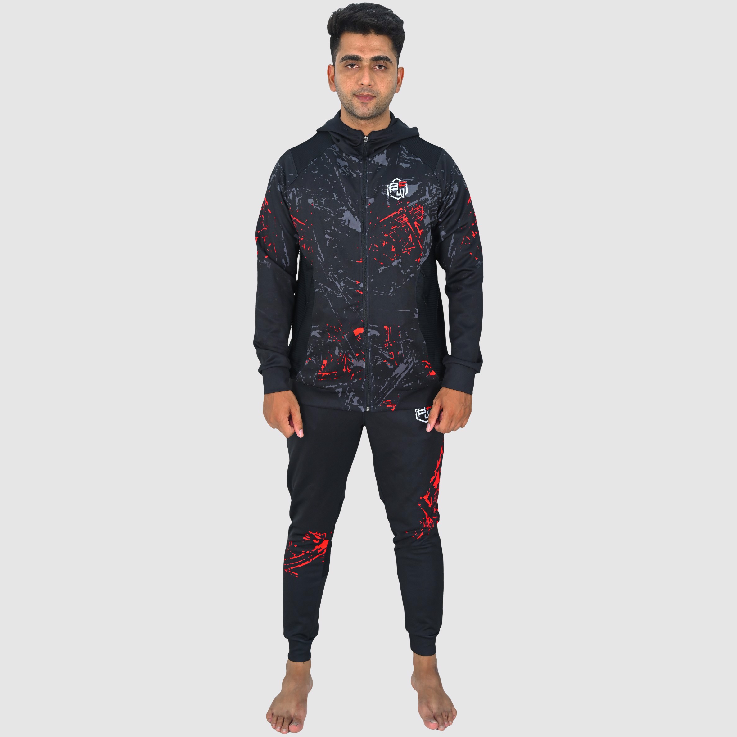 Tailored Design Men's Joggewr Tracksuit Fashion Slim Fit Design with Breathable fabric Print OEM  - view 12