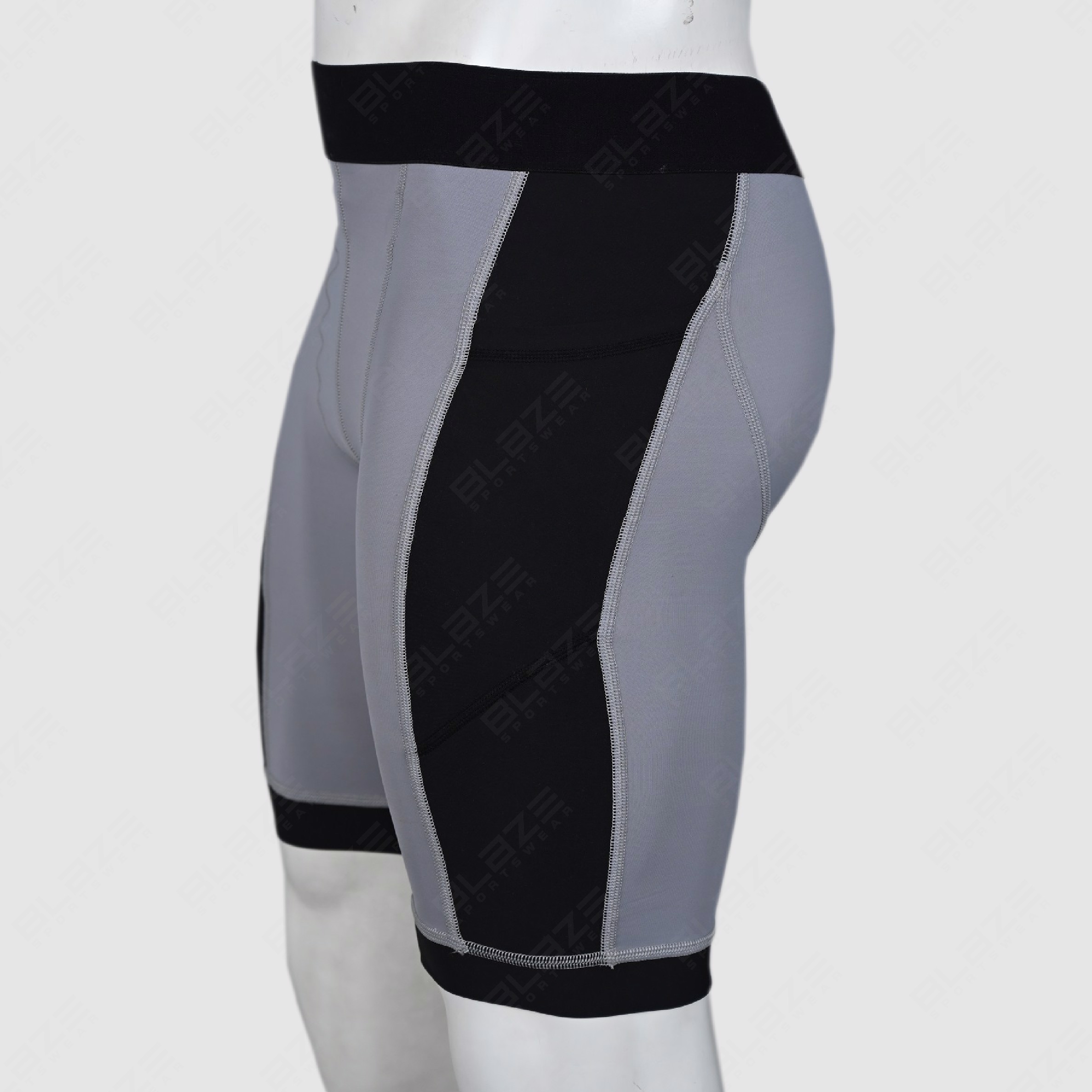 Customized Compression Shorts with Pockets Athletic shorts Underwear for Running Workout Training - view 2