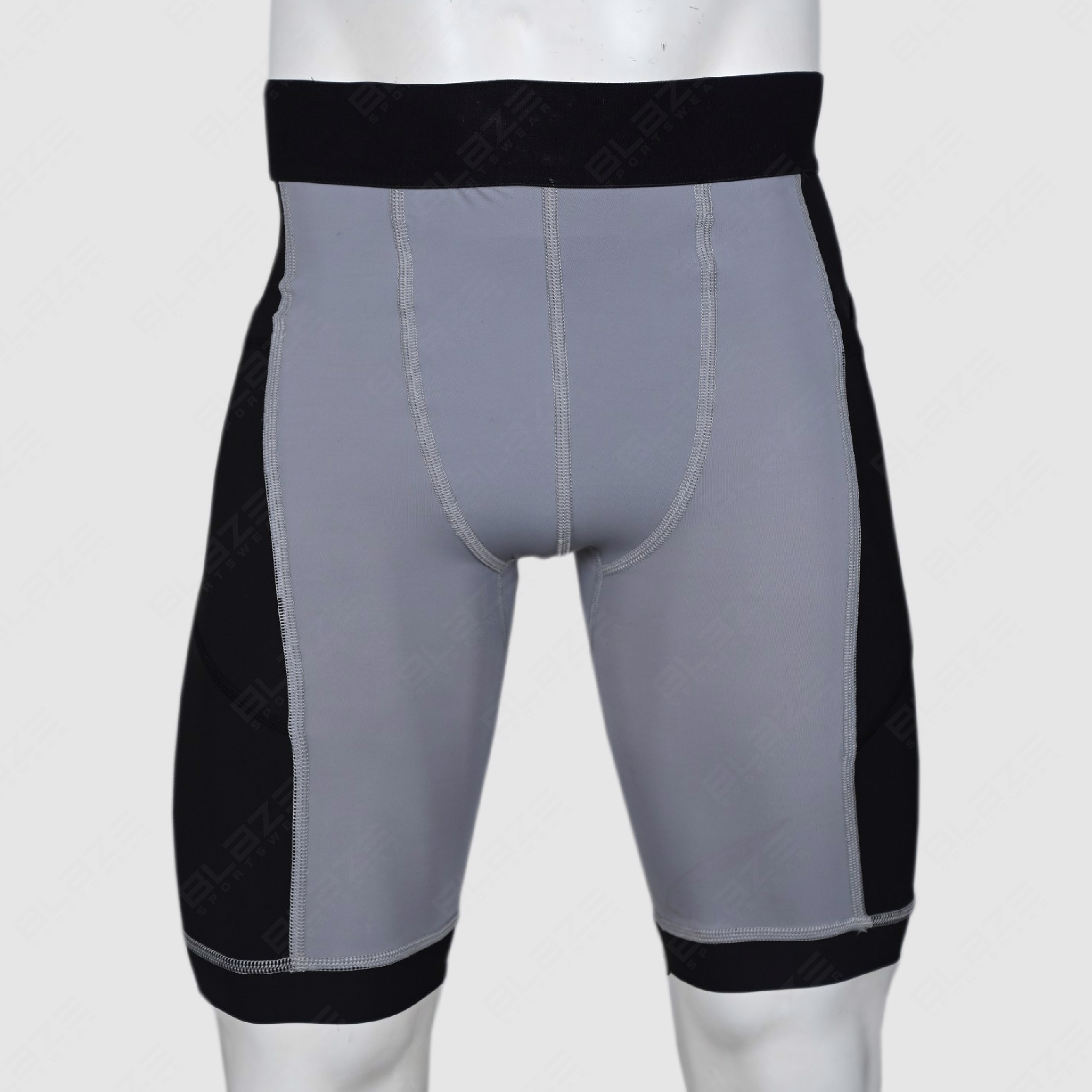 Customized Compression Shorts with Pockets Athletic shorts Underwear for Running Workout Training - view 4