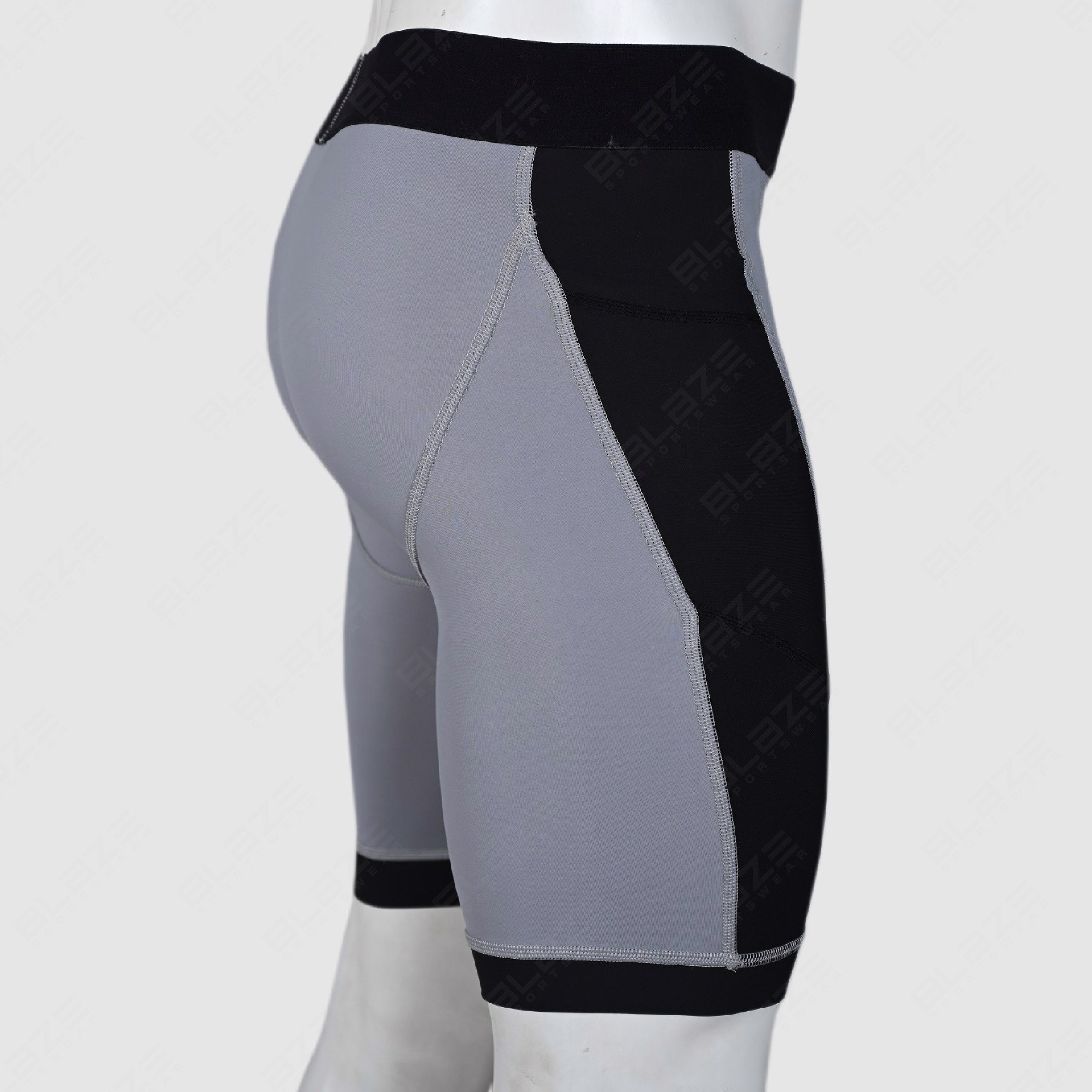 Customized Compression Shorts with Pockets Athletic shorts Underwear for Running Workout Training - view 5