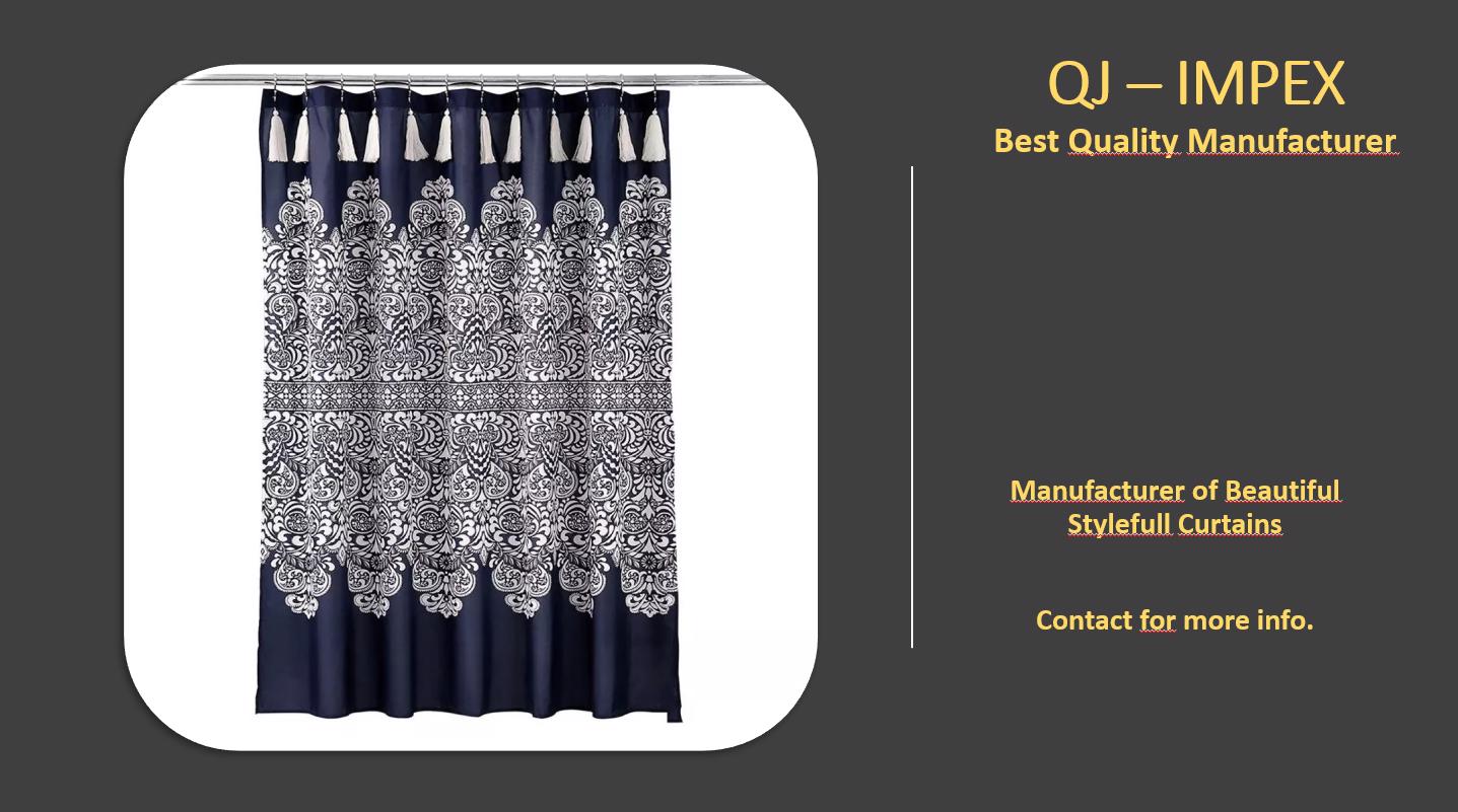 Hiqh Quality Colorful Stylish Embroidery Curtains - view 6