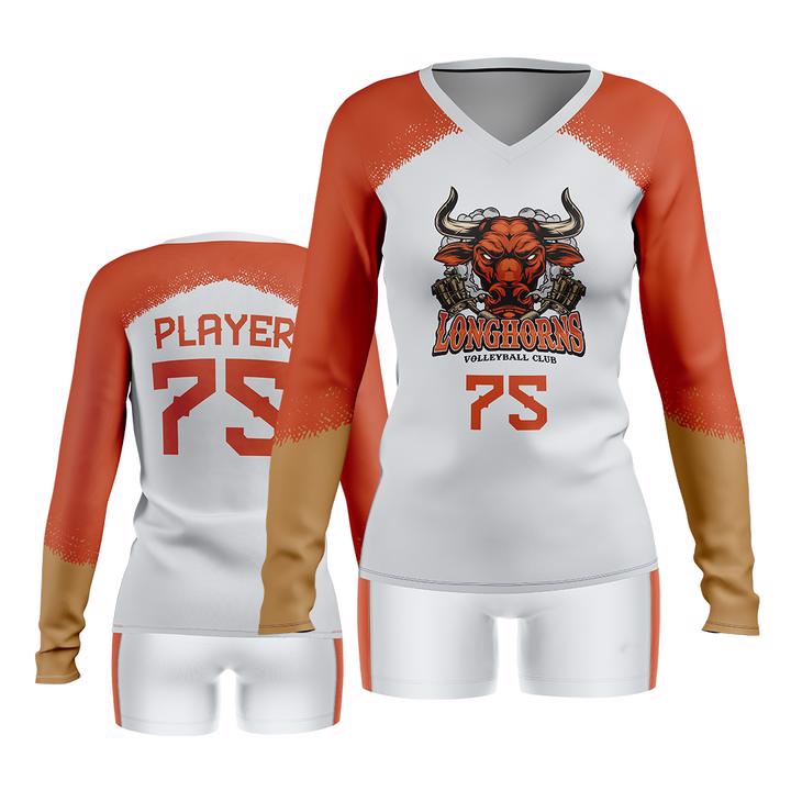High Quality Women volleyball jersey volleyball uniform custom designed lightweight full sublimated - view 9