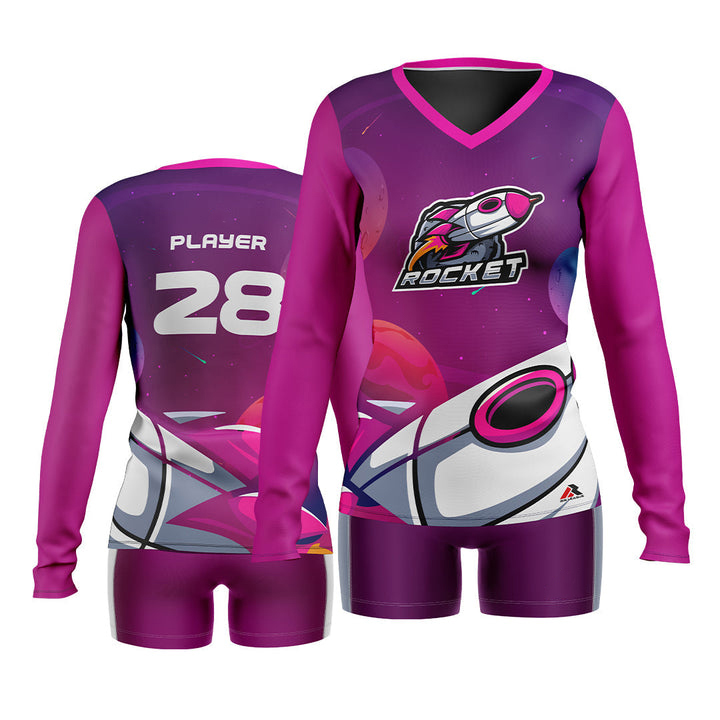 Custom Design Men and Women Volleyball Jersey Personalized Uniforms for Volleyball Players - view 6