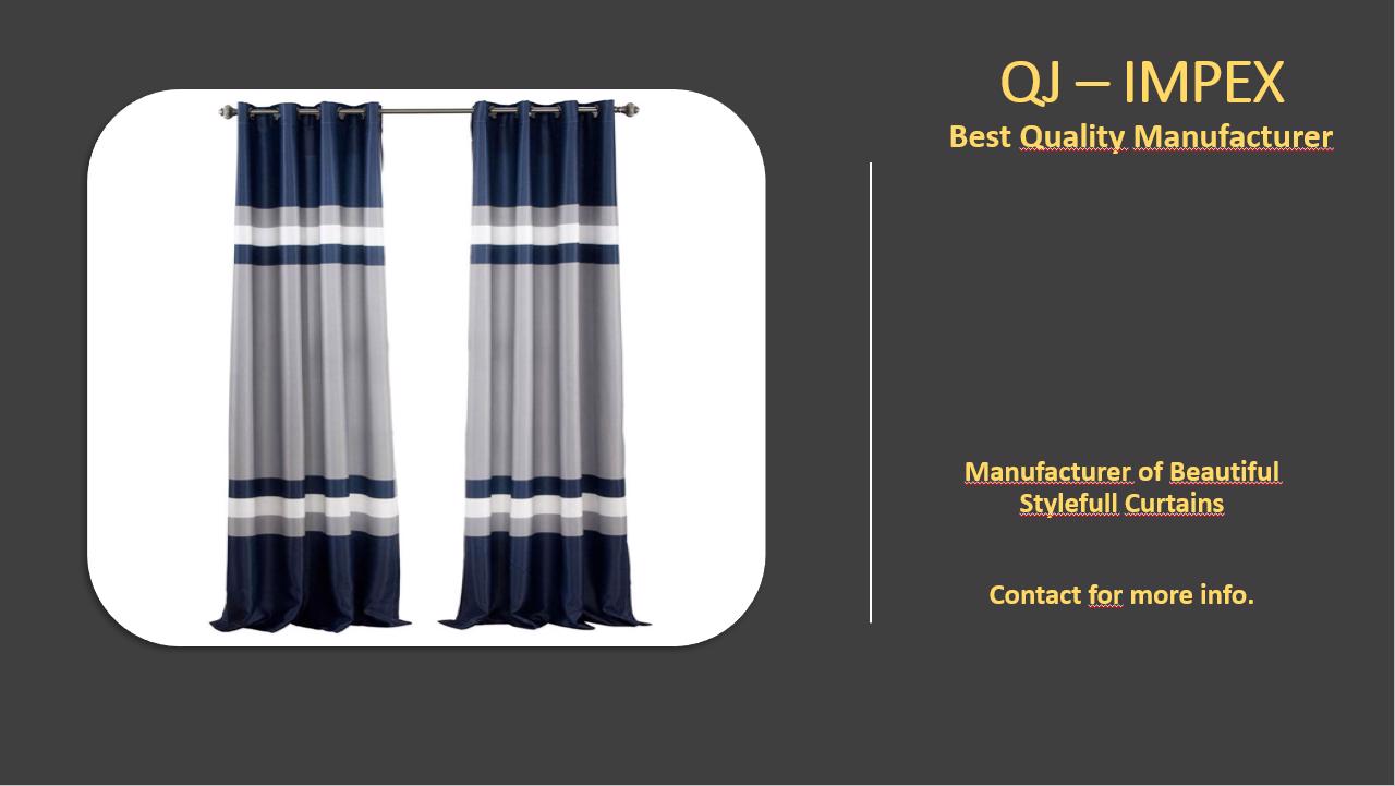 Hiqh Quality Colorful Stylish Embroidery Curtains - view 7