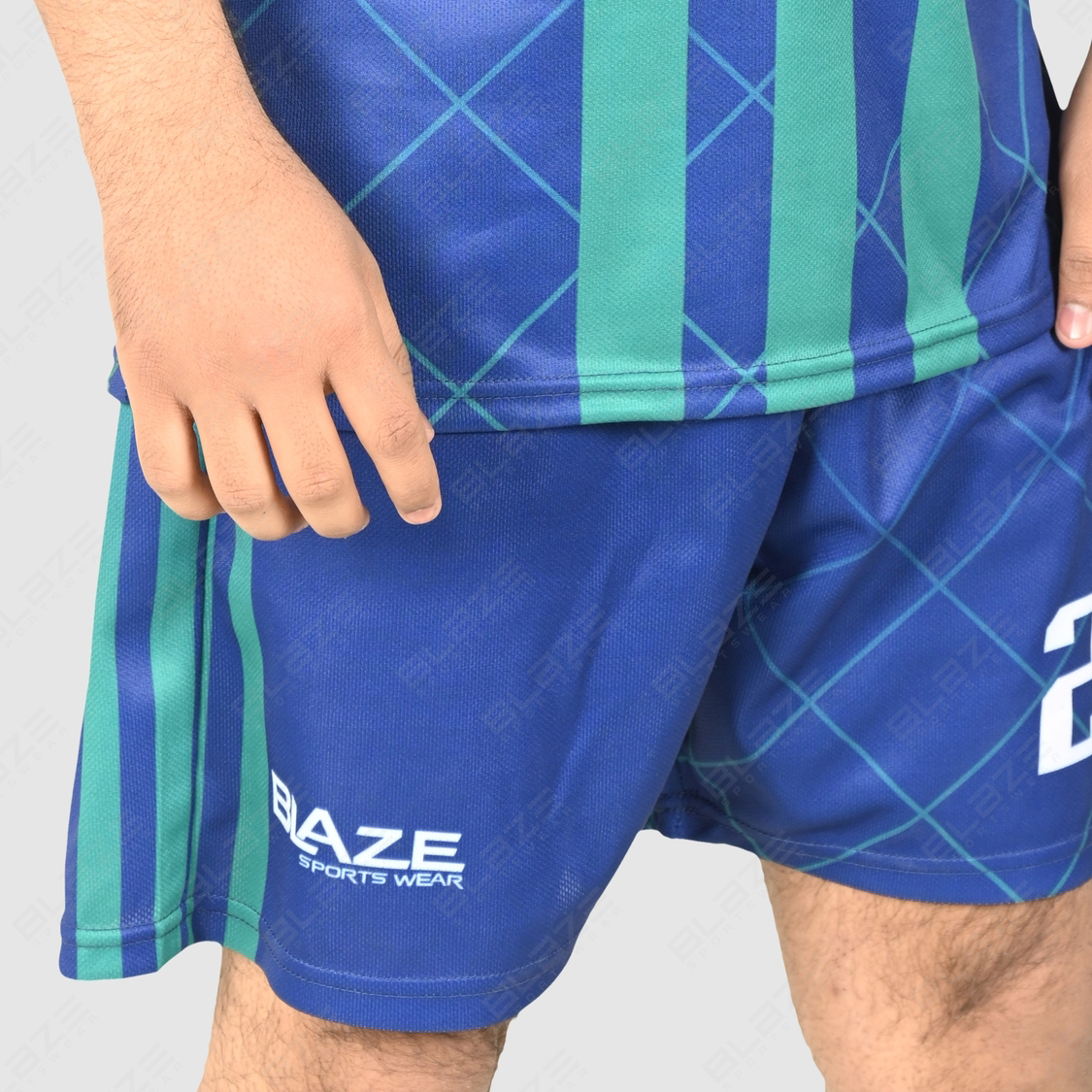 Customised soccer uniform digital sublimation , light weight soccer uniform 100% polyester fabric - view 6