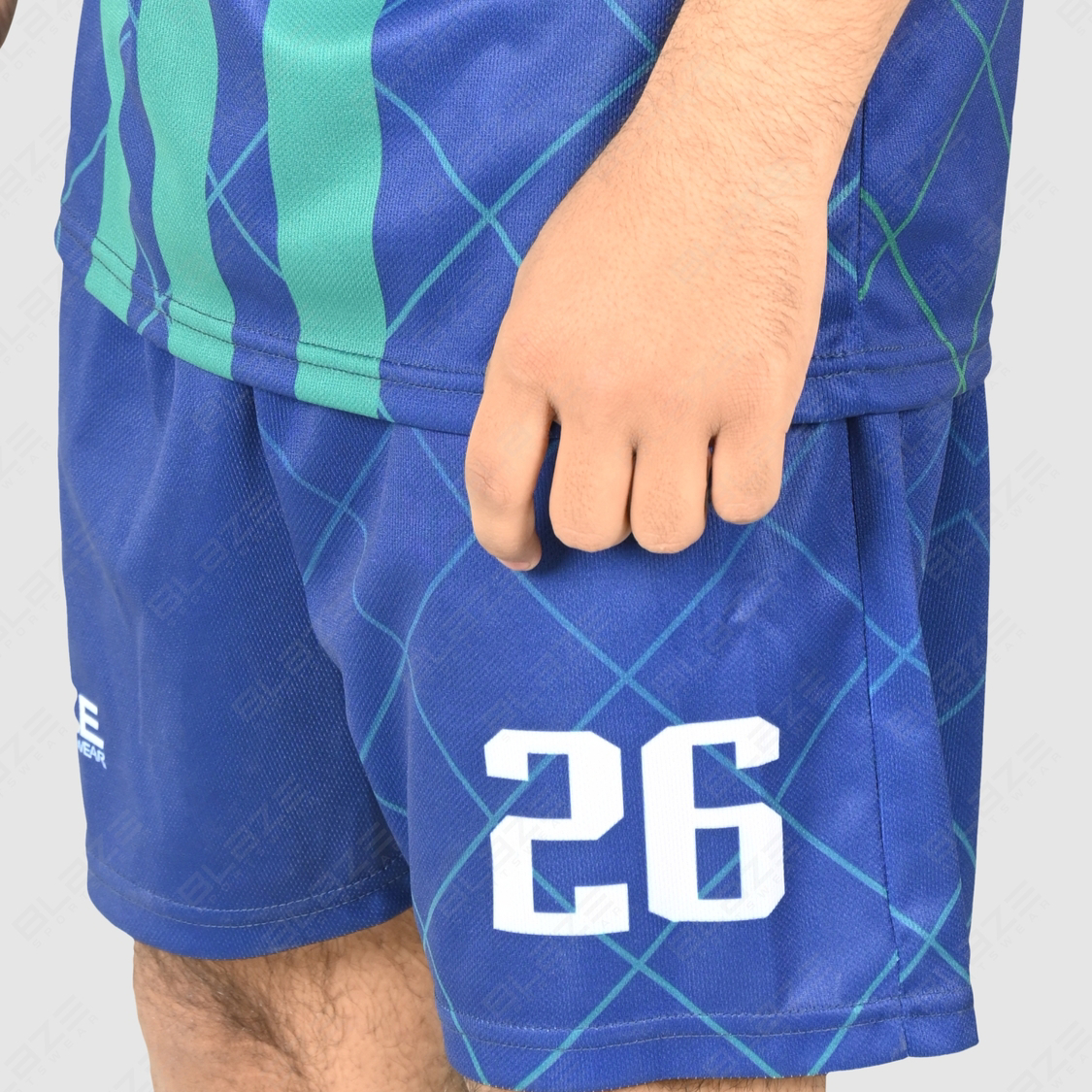 Customised soccer uniform digital sublimation , light weight soccer uniform 100% polyester fabric - view 7