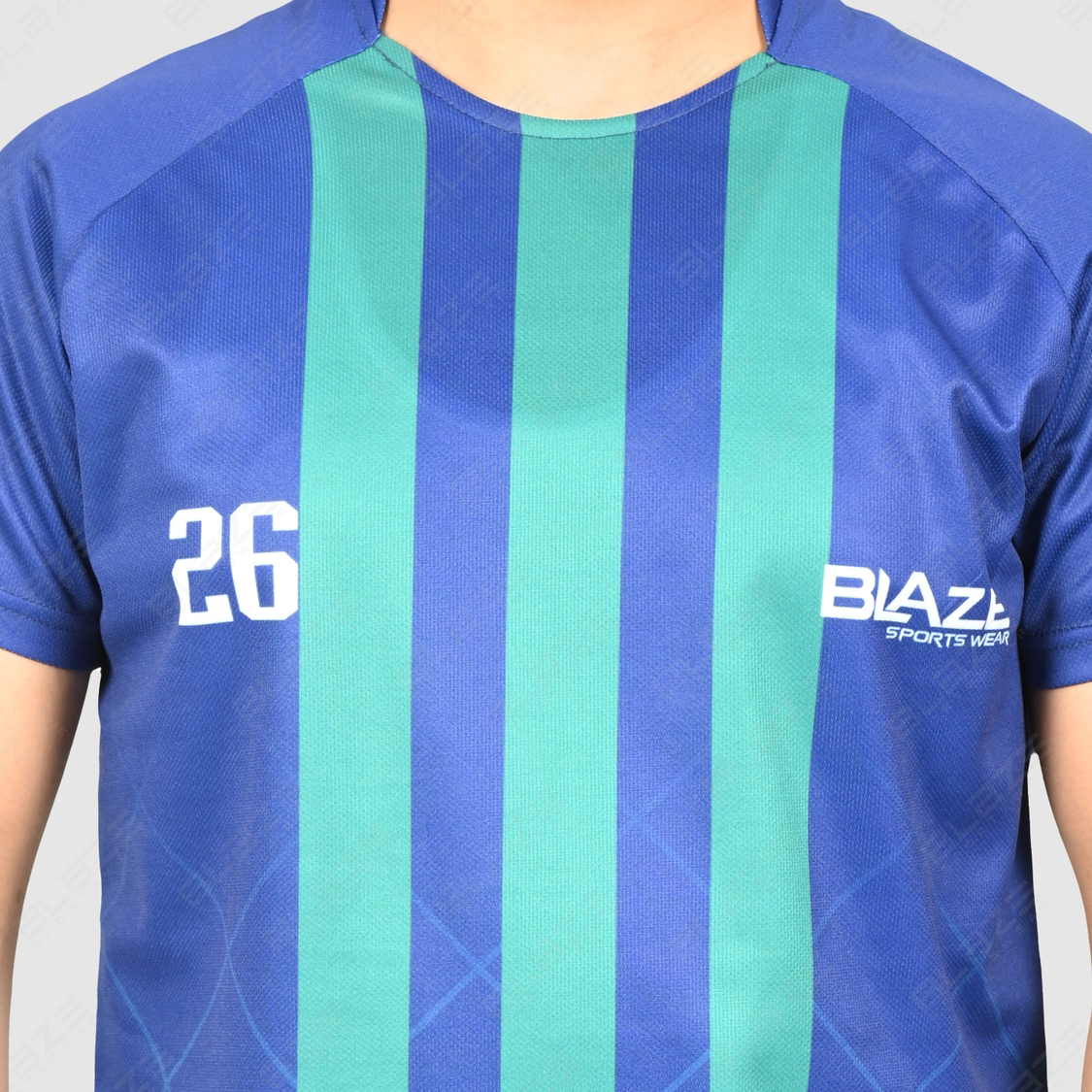 Customised soccer uniform digital sublimation , light weight soccer uniform 100% polyester fabric - view 8