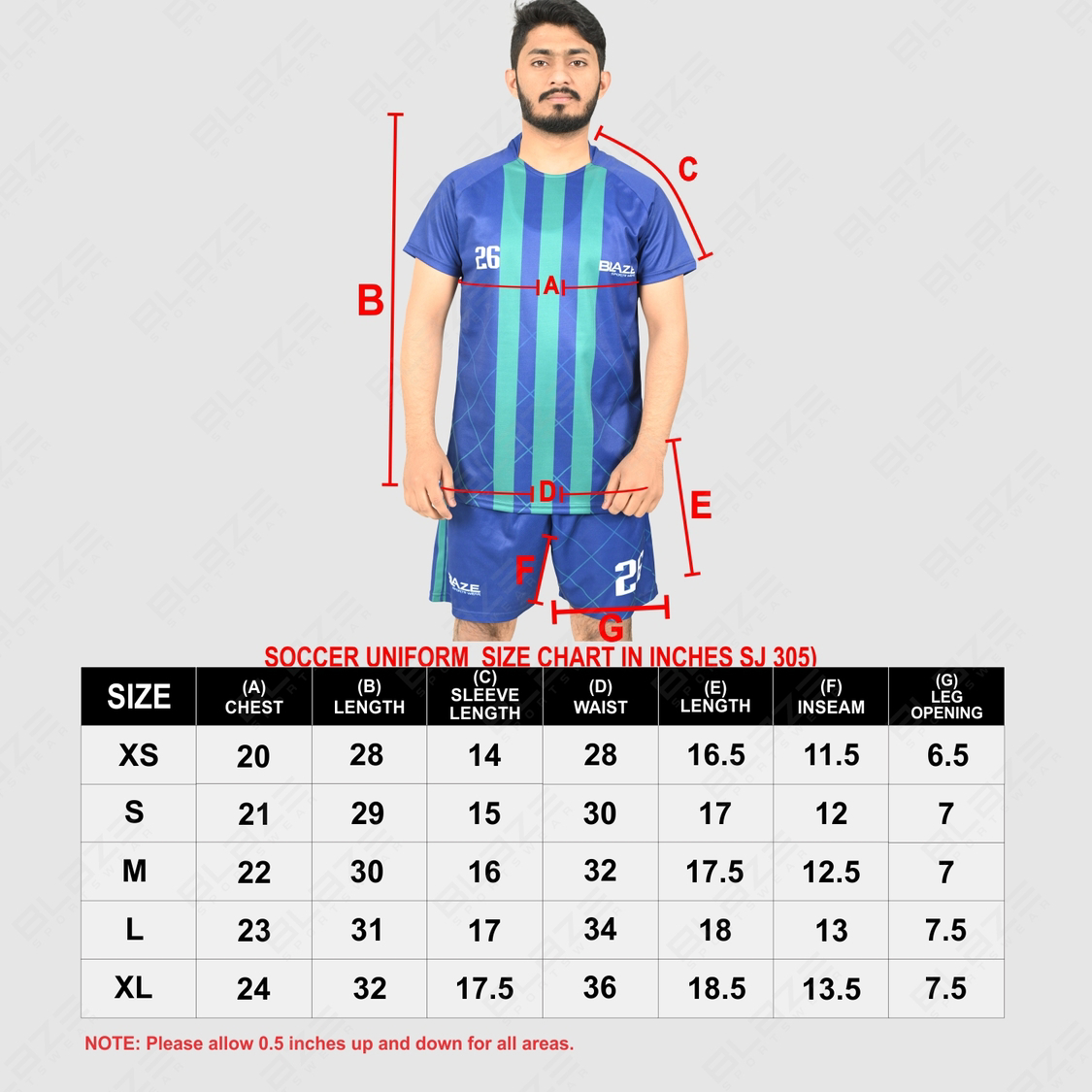 Customised soccer uniform digital sublimation , light weight soccer uniform 100% polyester fabric - view 9