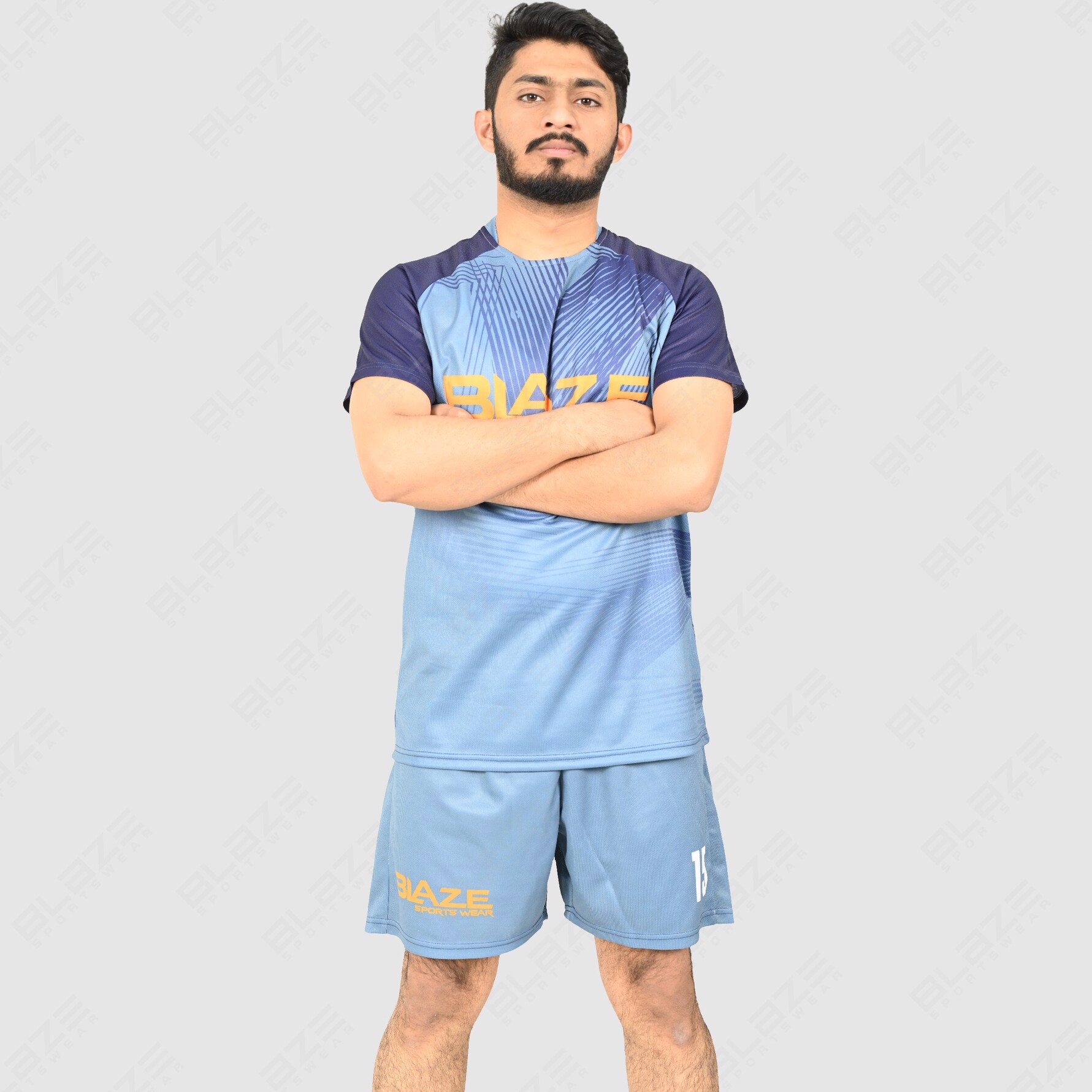 Custom Sublimation Digital Print Quick Dry Football Soccer Jersey Shirt Uniform Wear for Team - view 3