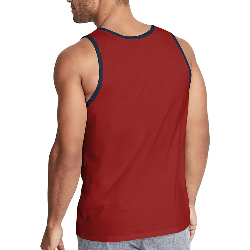 Sport Body Building Fitness Running Men Tank Top