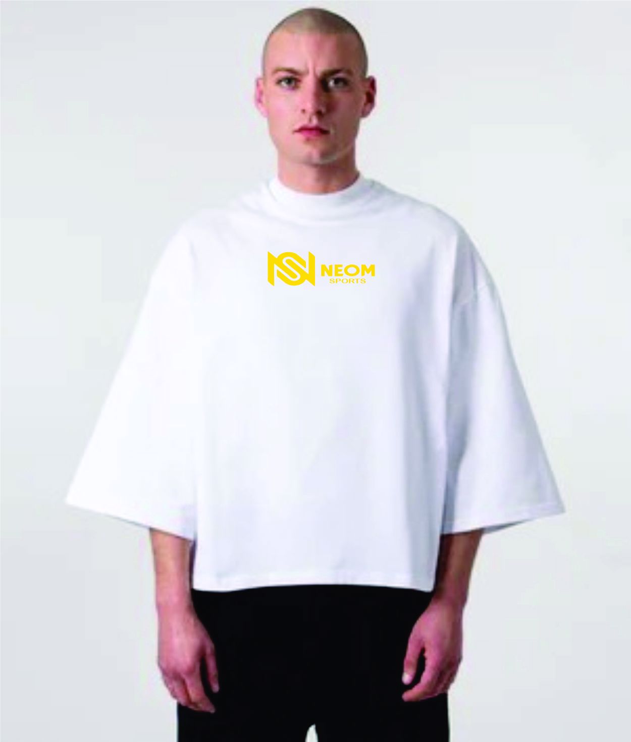 Oversized Crop Boxy T-Shirt