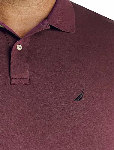 Men's Classic Fit Short Sleeve Solid Soft Cotton Polo Shirt - view 3